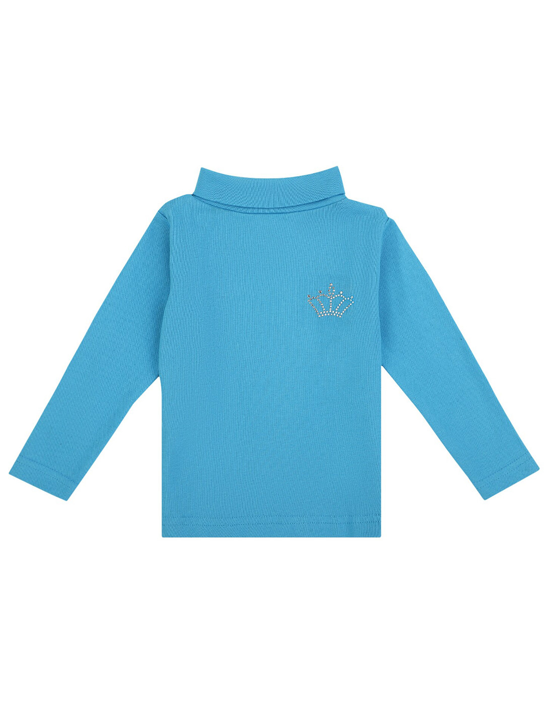 

Bodycare Kids Girls Blue High Neck T-shirt