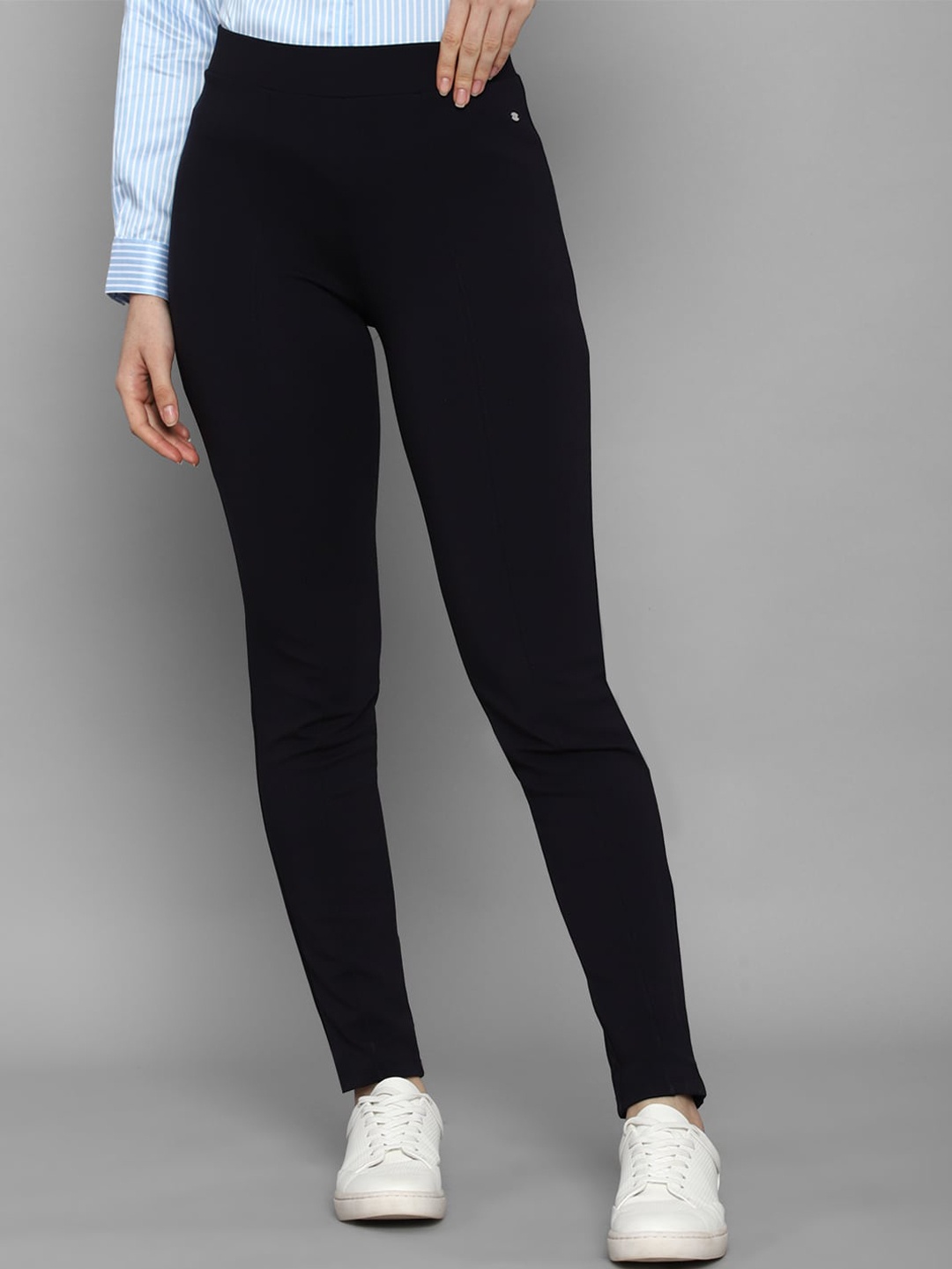 

Allen Solly Woman Black Trousers