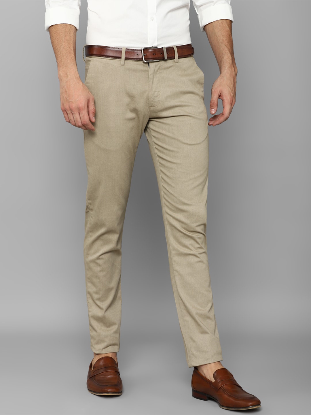 

Louis Philippe Sport Men Khaki Slim Fit Cotton Trousers