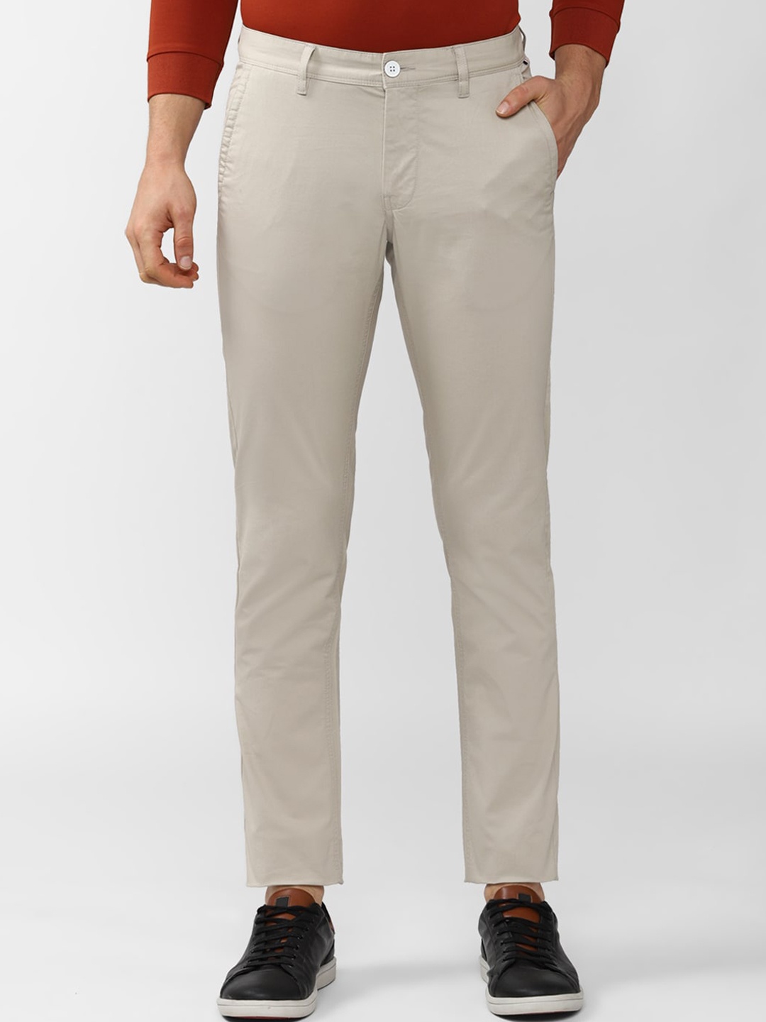 

Van Heusen Sport Men Beige Slim Fit Trousers