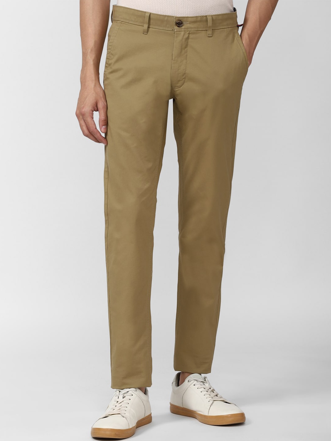 

Van Heusen Sport Men Khaki Regular Fit Chinos Trousers