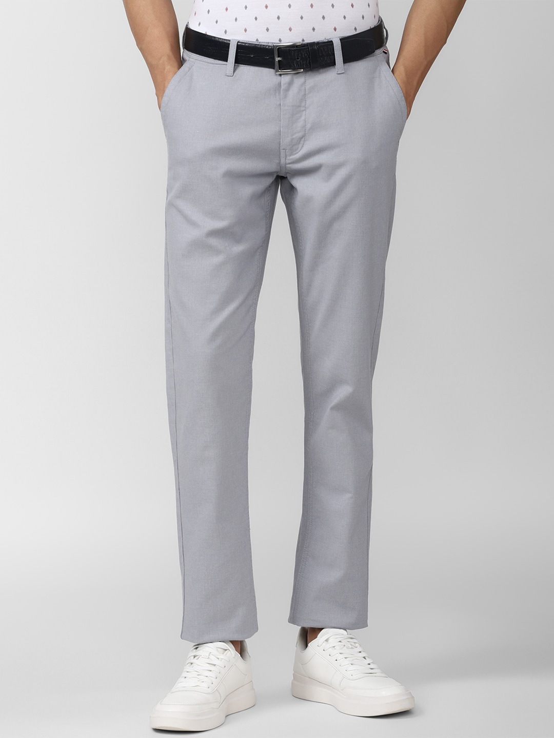 

Van Heusen Sport Men Grey Slim Fit Trousers