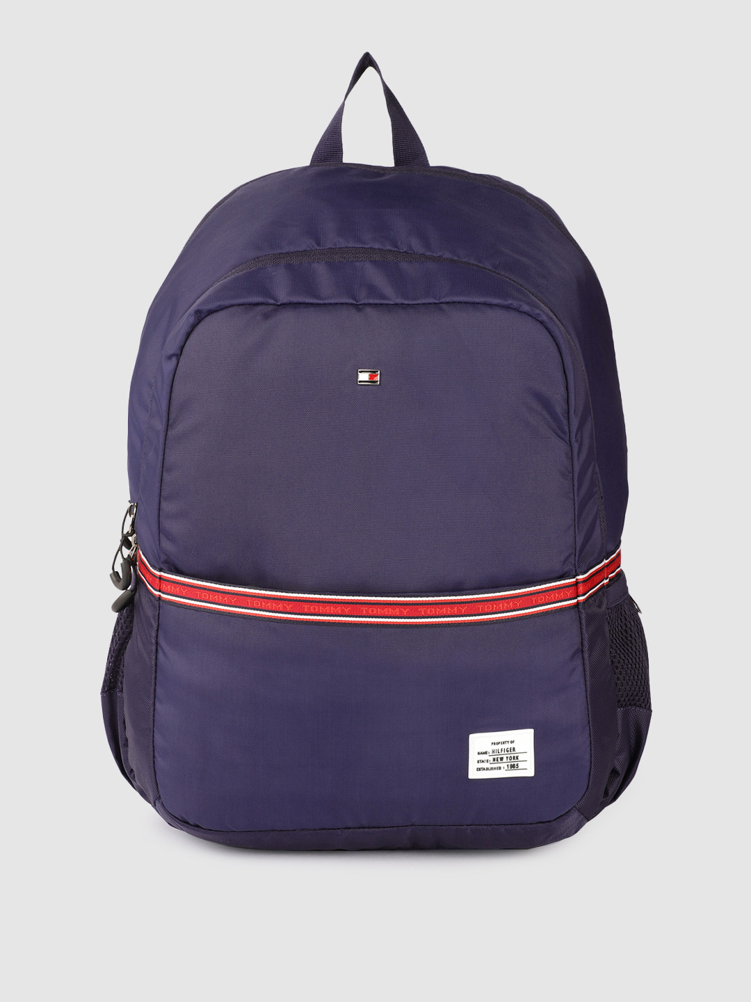 

Tommy Hilfiger Unisex Navy Blue Solid Backpack