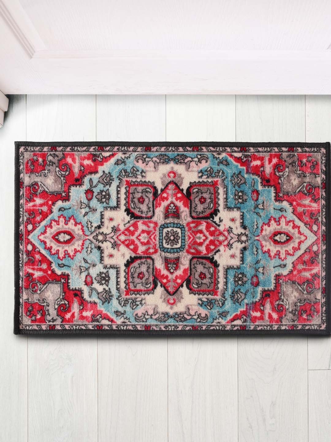 

URBAN SPACE Pink Printed Carpets, Multi