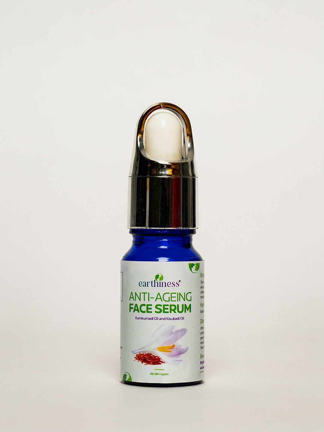 

earthiness 100% Pure & Natural Anti Ageing Face Serum - 10 ml, Cream