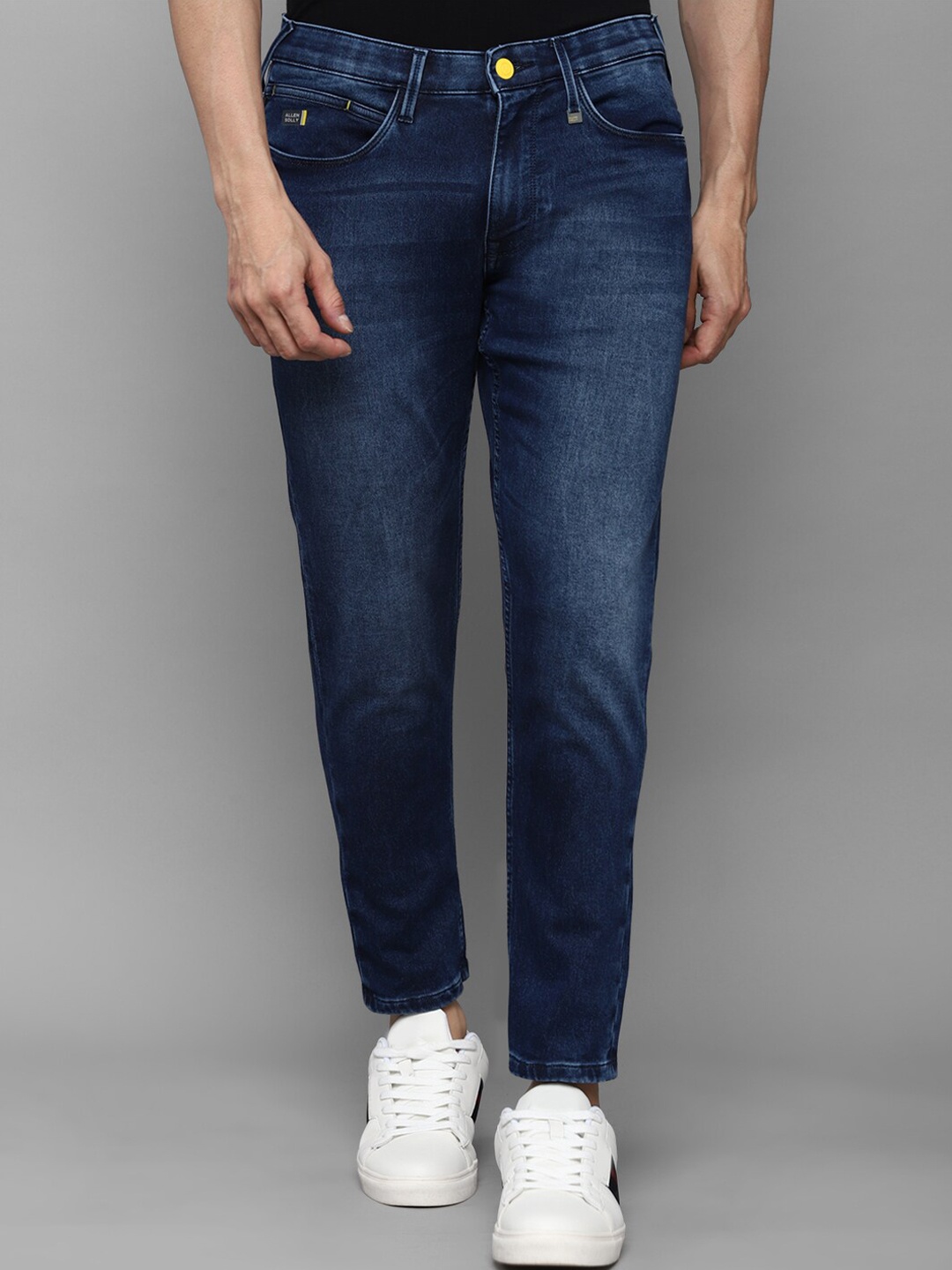 

Allen Solly Men Navy Blue Skinny Fit Light Fade Jeans