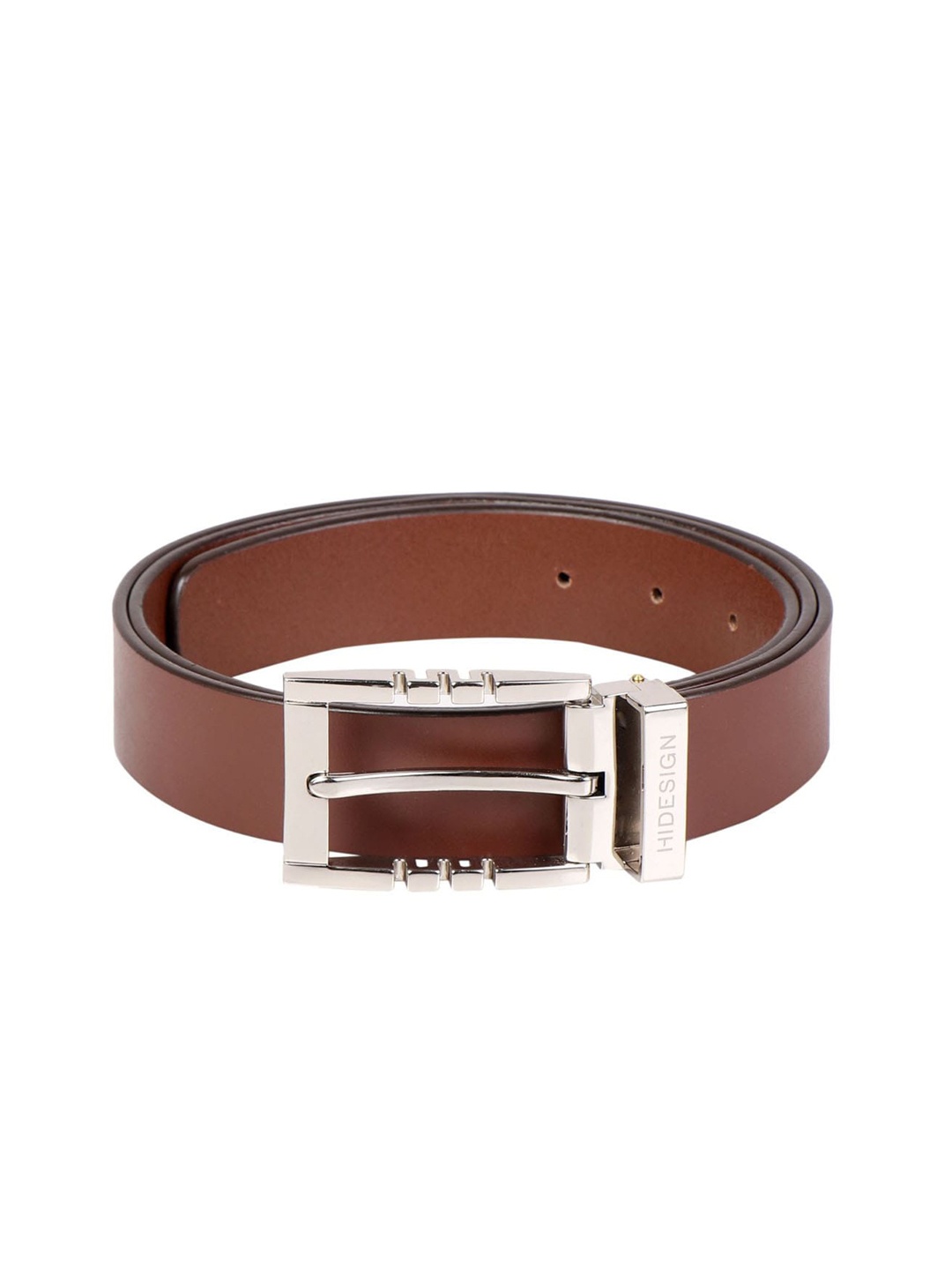 

Hidesign Men Brown Leather Belt
