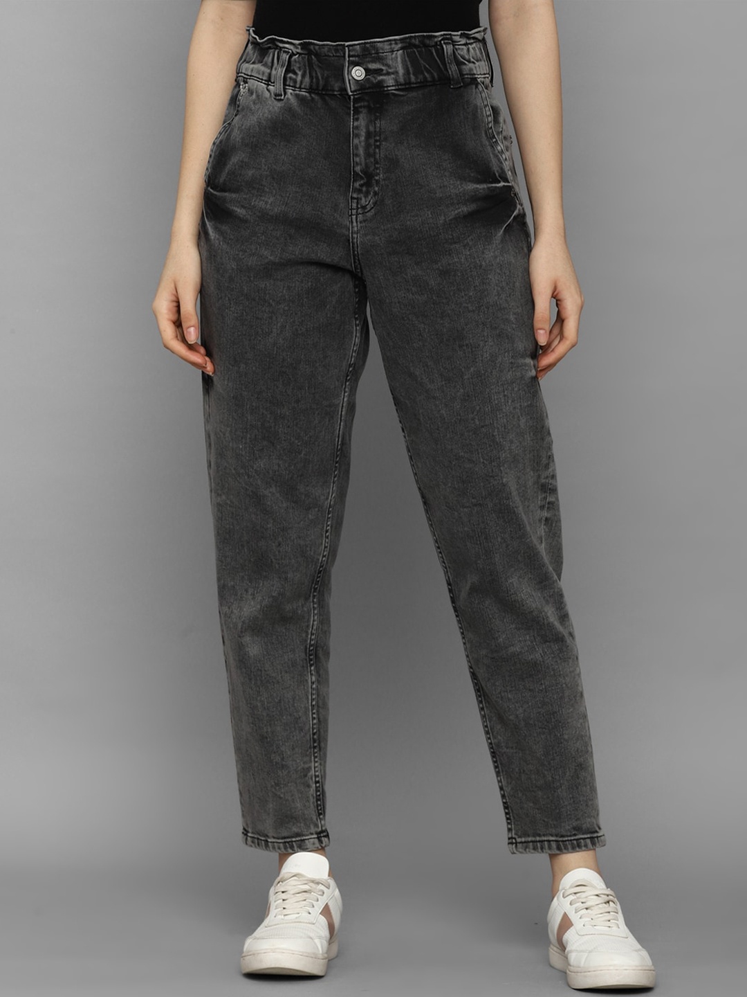 

Allen Solly Woman Women Grey Light Fade Jeans