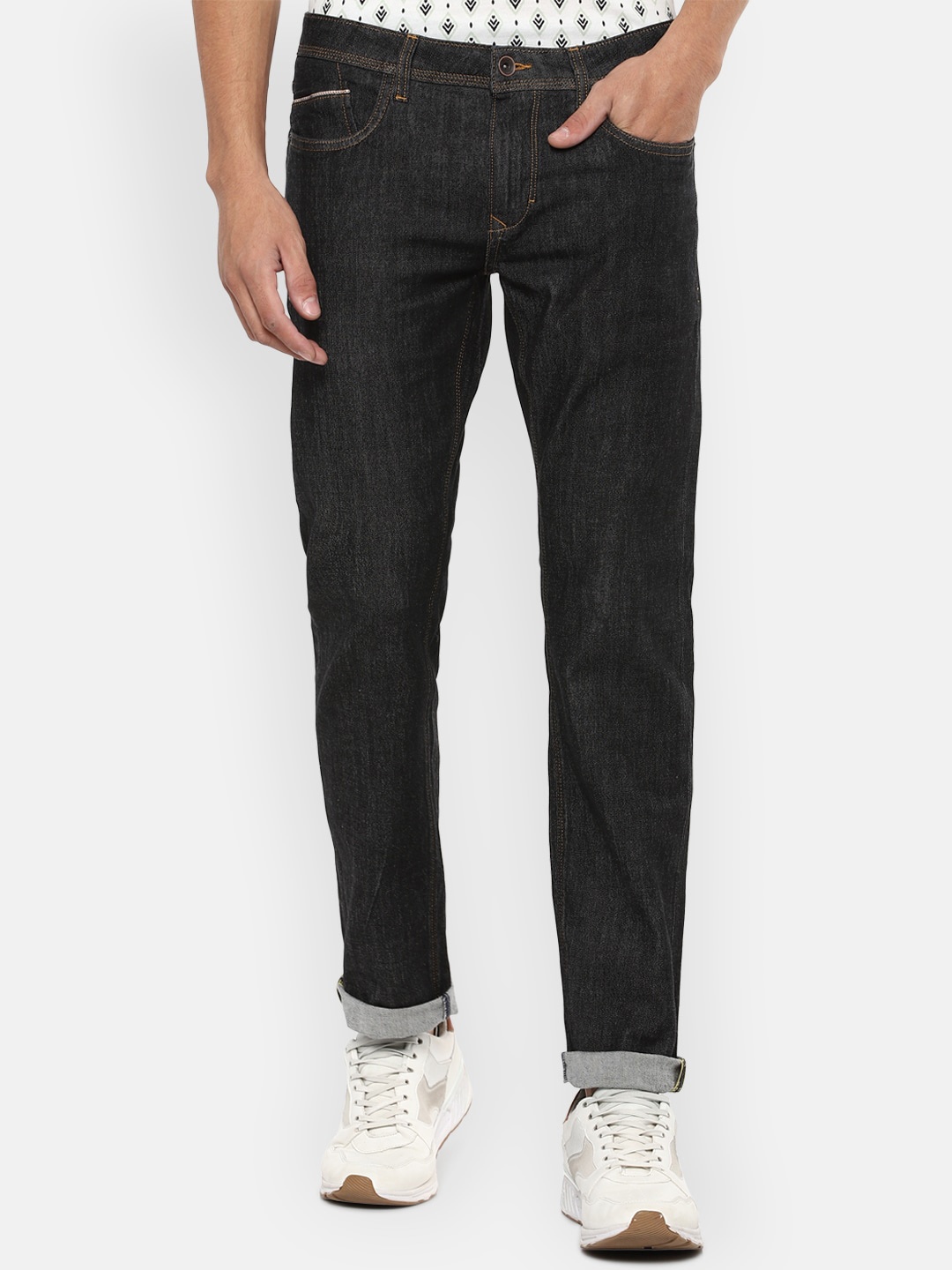

Louis Philippe Jeans Men Grey Slim Fit Jeans