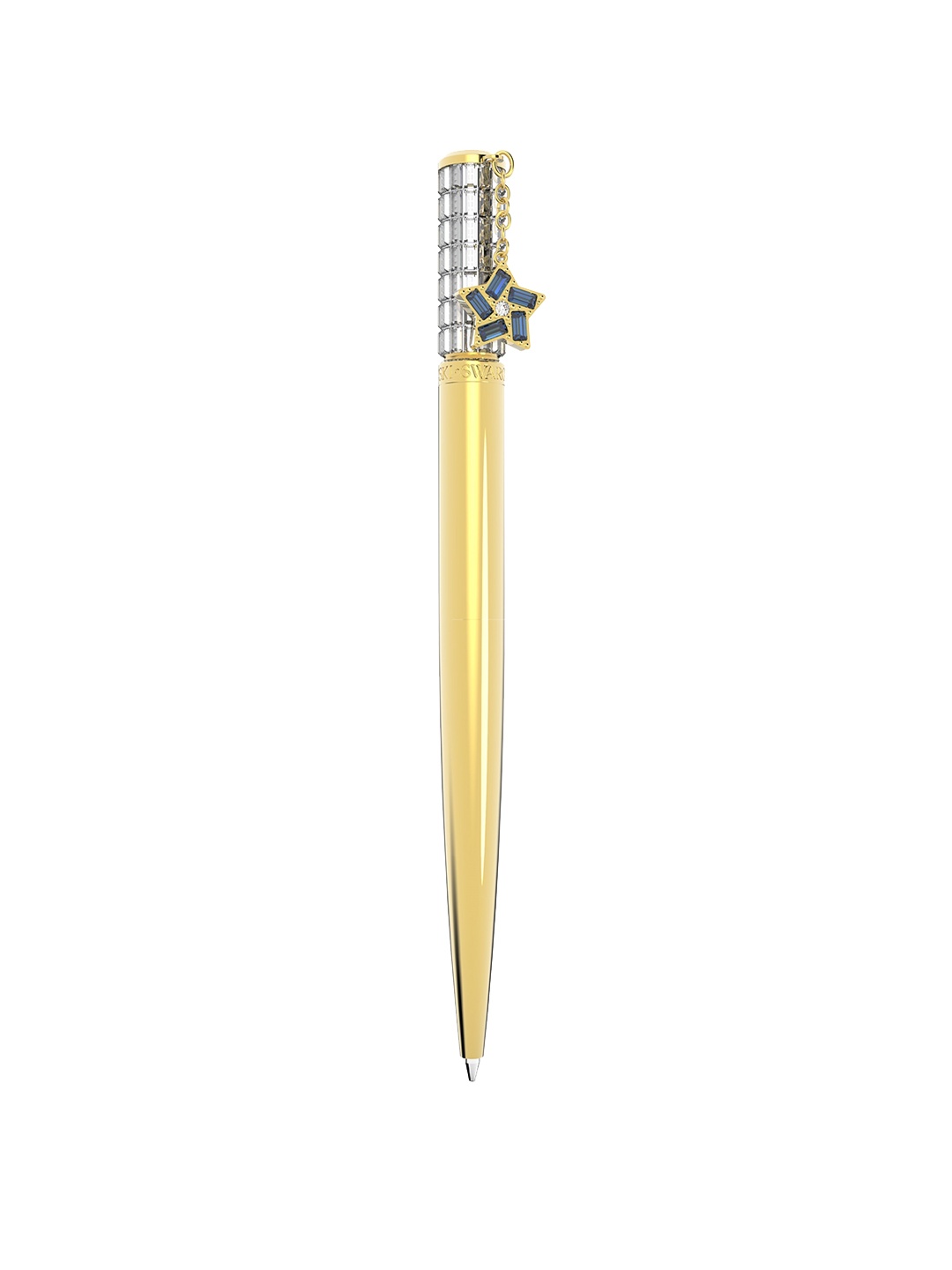 

SWAROVSKI Gold-Plated & White Crystals Studded Ball Pens