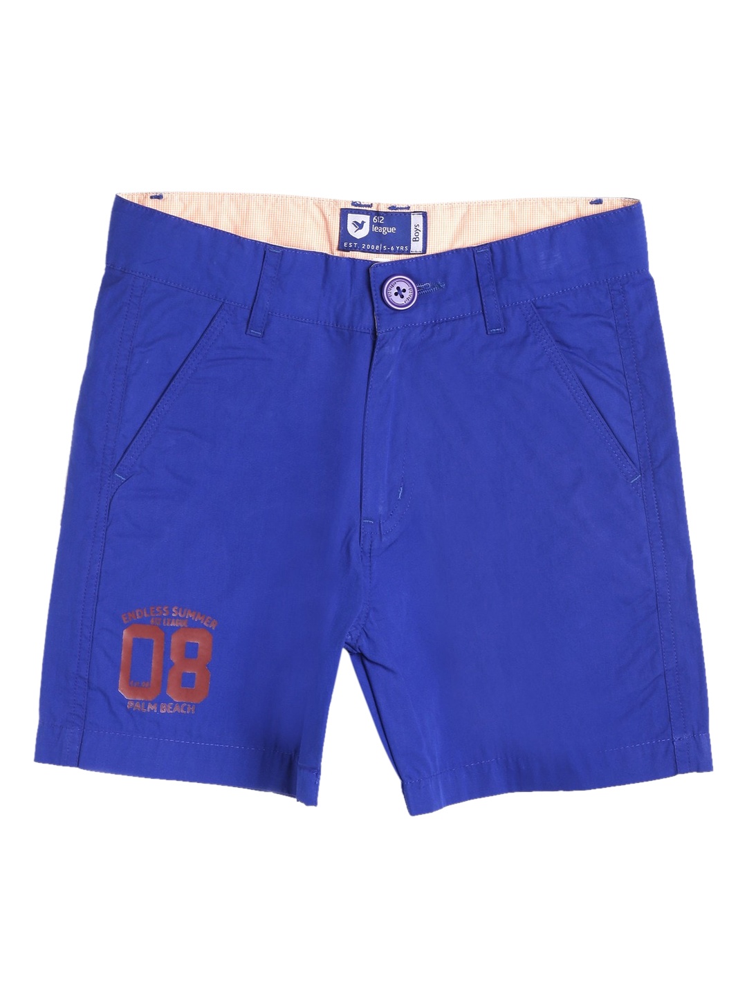 

612League Boys Blue Running Shorts