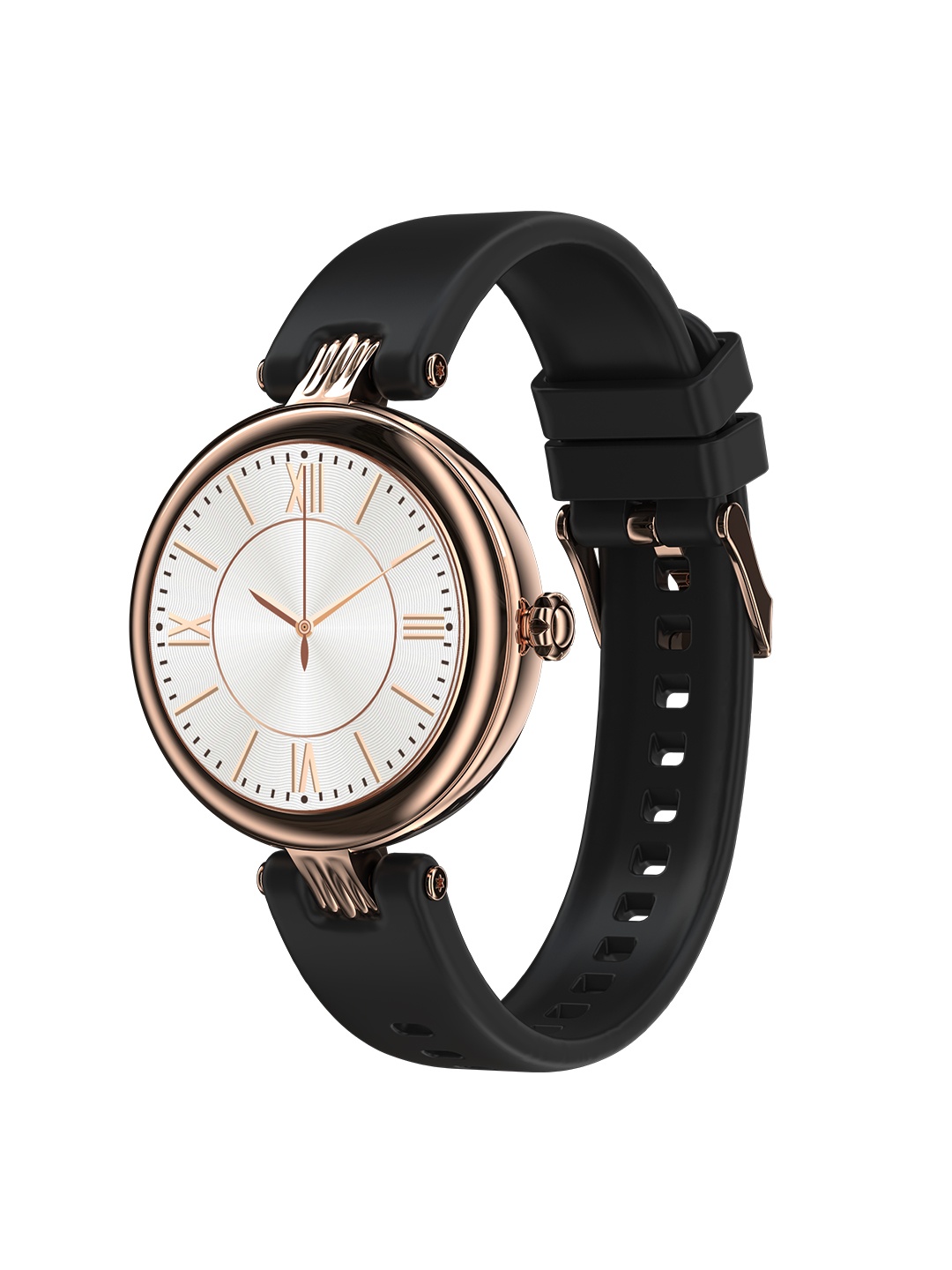 

pebble Gold-Toned Solid Bluetooth Calling Smart Watch