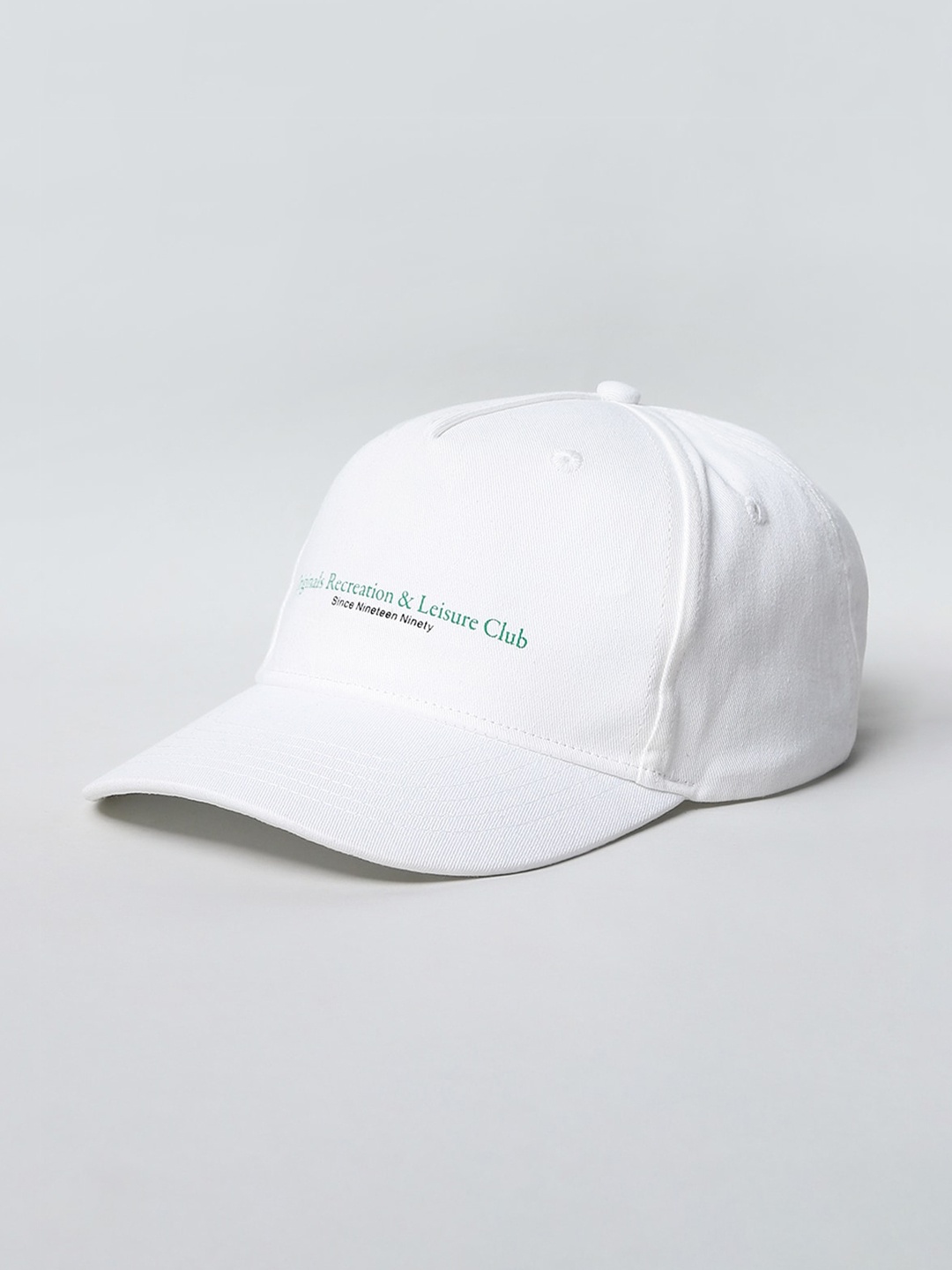 

Jack & Jones Men White Printed Baseball Cap