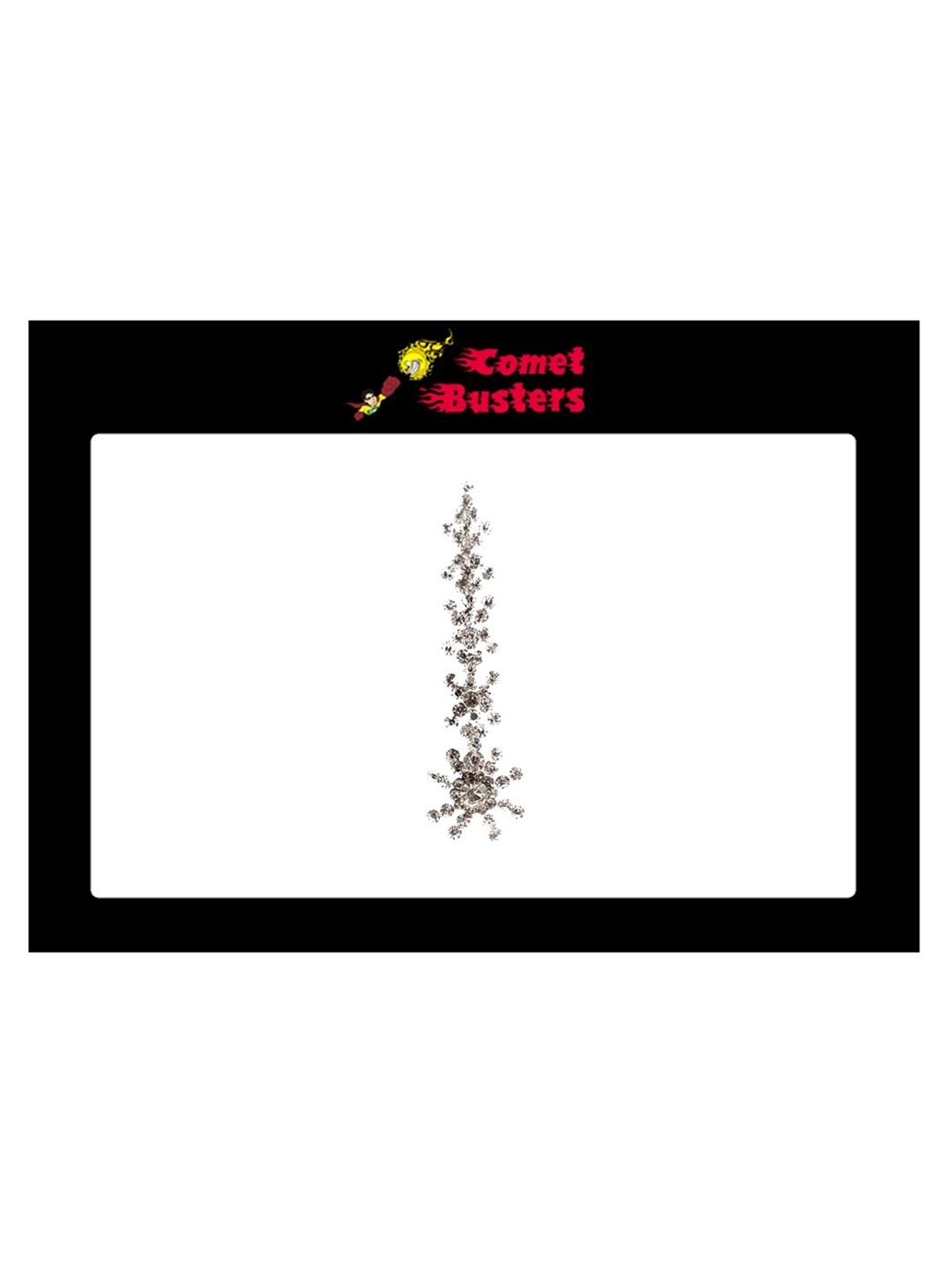 

Comet Busters Silver-Colored Bindi