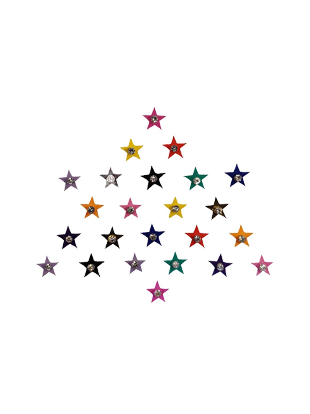 

Comet Busters Set Of 24 Bindi, Multi