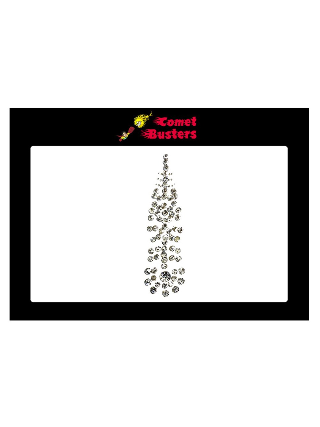 

Comet Busters Silver-Colored Bindi