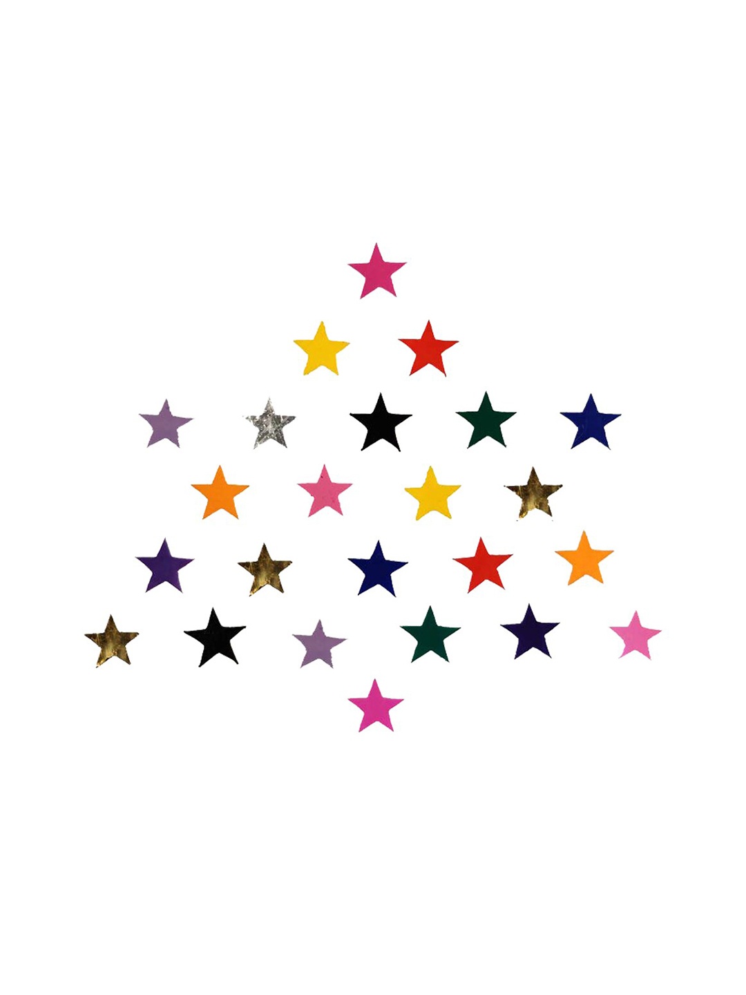 

Comet Busters Set Of 24 Bindi, Multi