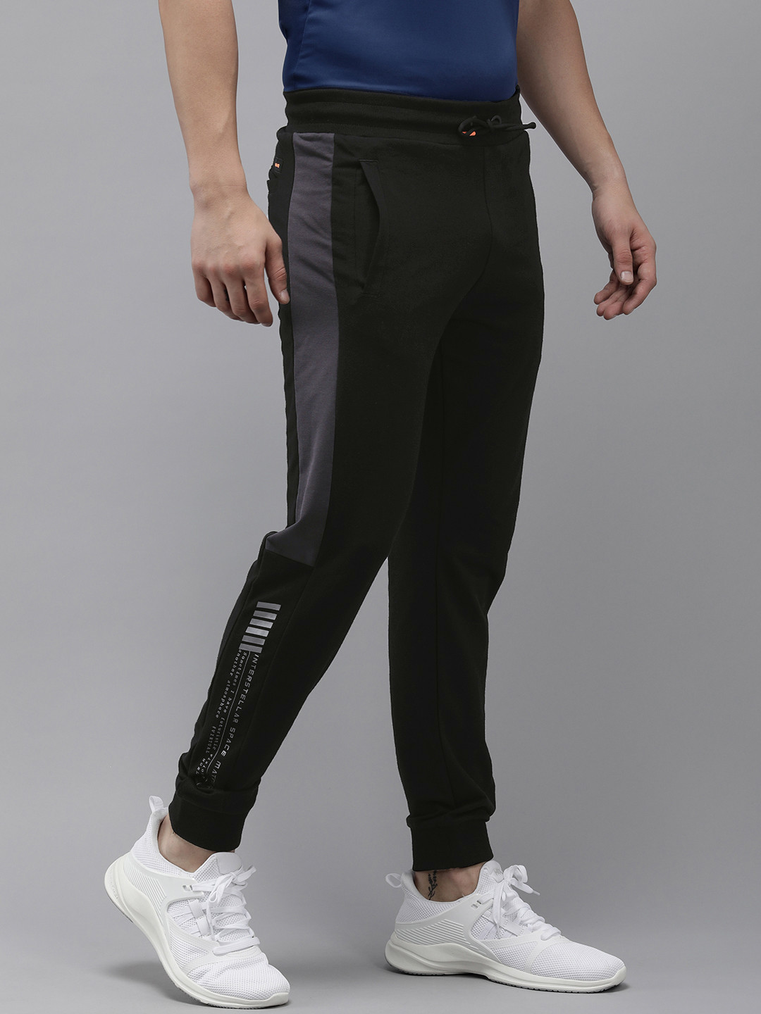

SPYKAR Men Mid-Rise Slim Fit Joggers, Black