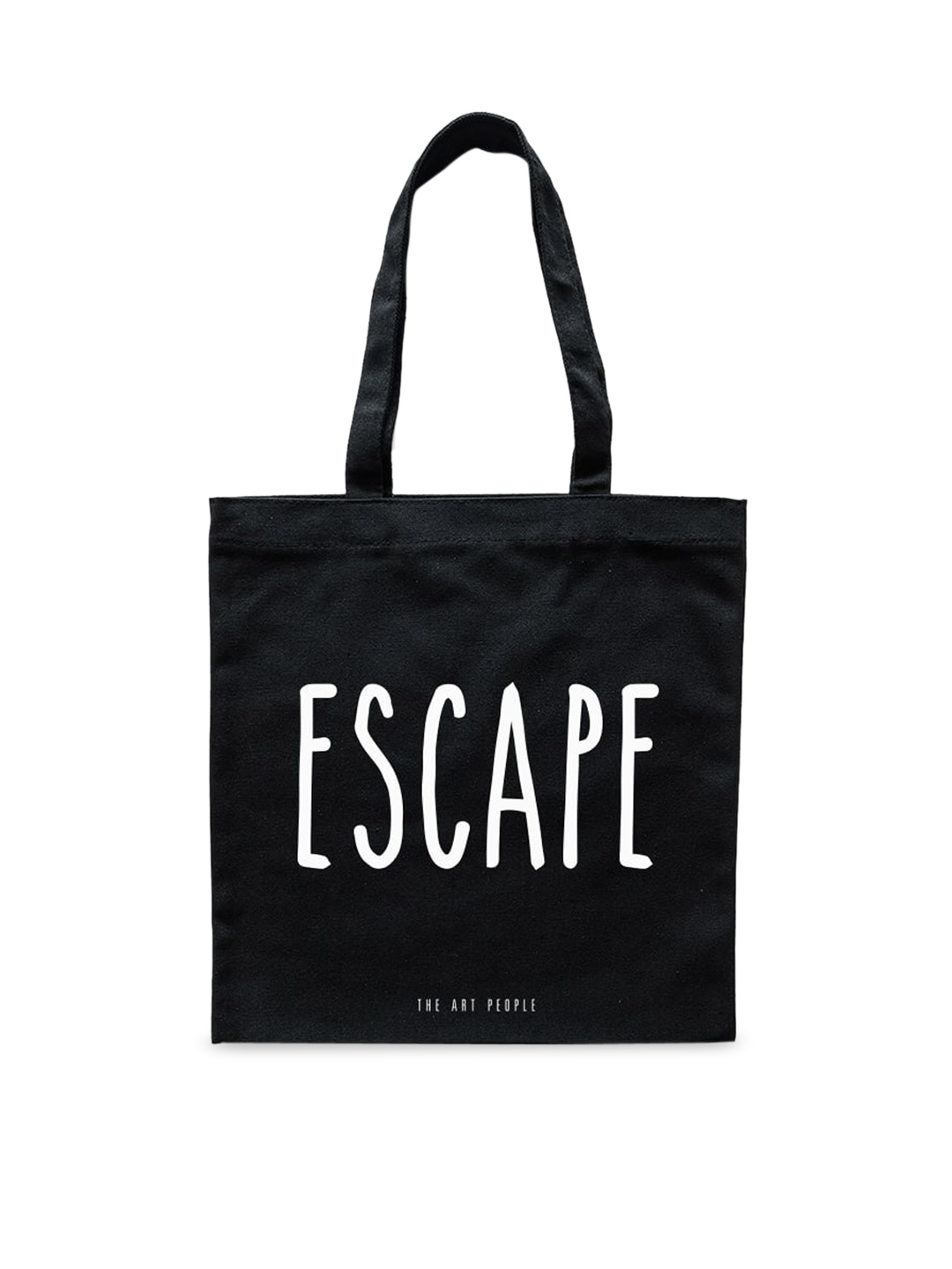 

The Art People Women Black Shopper Tote Bag