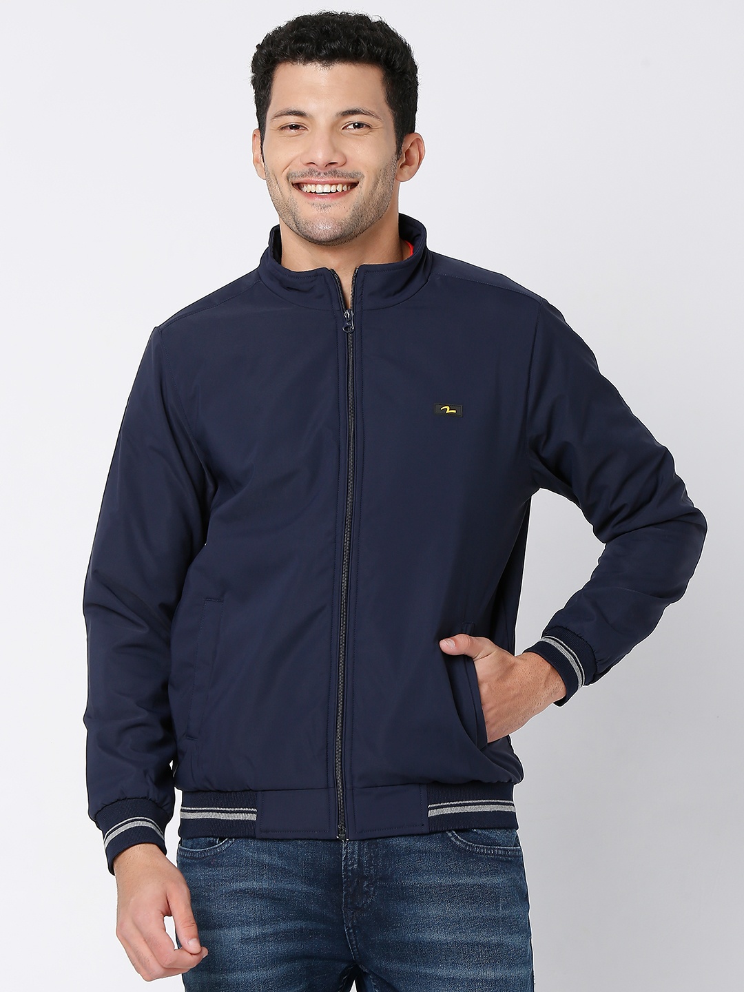 

SPYKAR Bomber Jacket, Navy blue