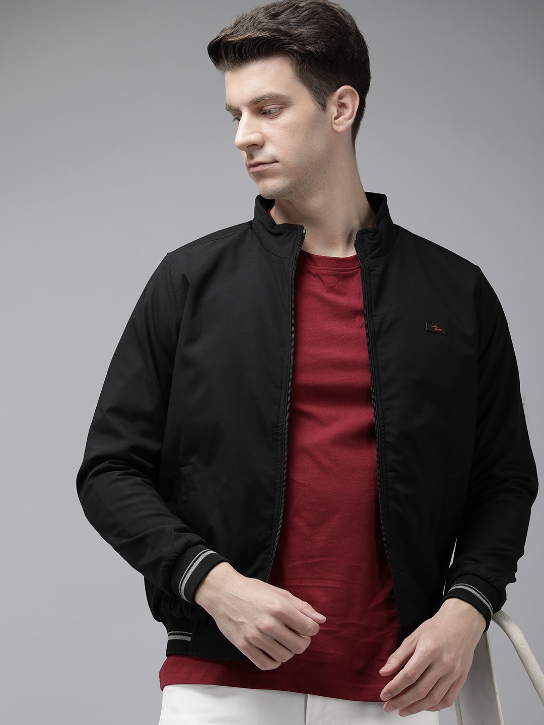 

SPYKAR Bomber Jacket, Black