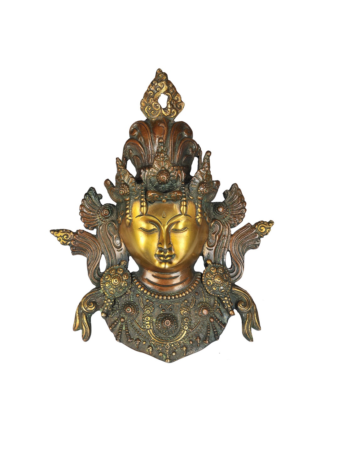 

Exotic India Brown Goddess Tara Wall Decor