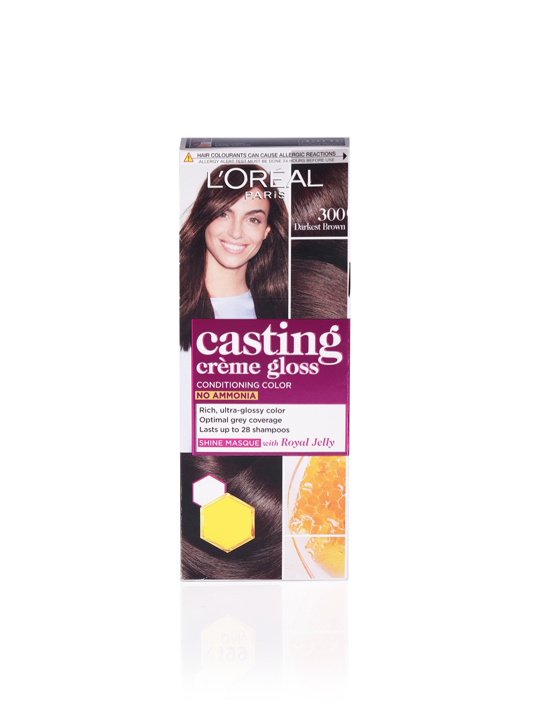 

L'Oreal Paris Casting Creme Gloss Darkest Brown 300 Hair Color 45 g