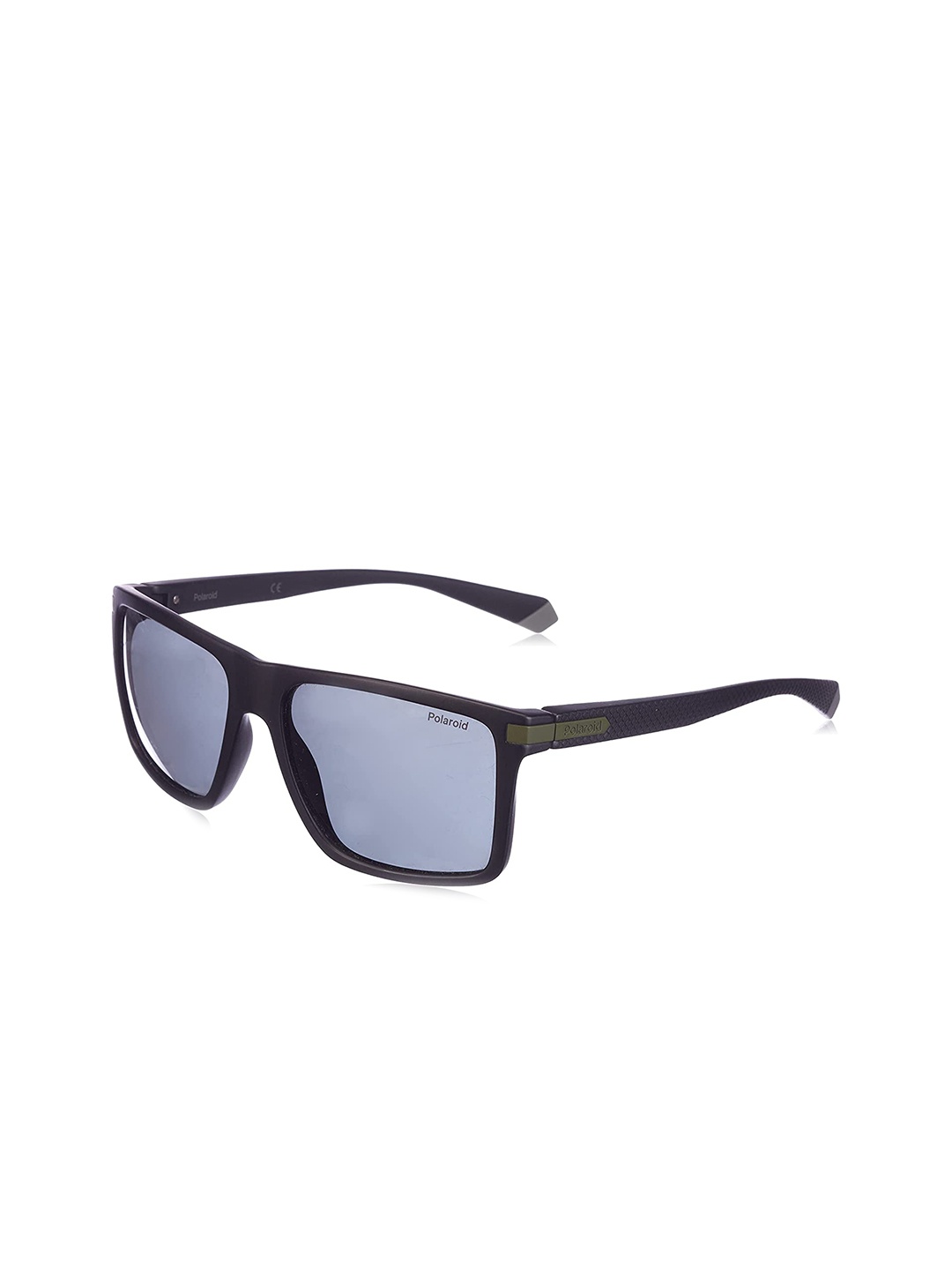 

Polaroid Unisex Black Lens & Black Rectangle Sunglasses PLD 2098/S 7ZJM9 56/17-Black