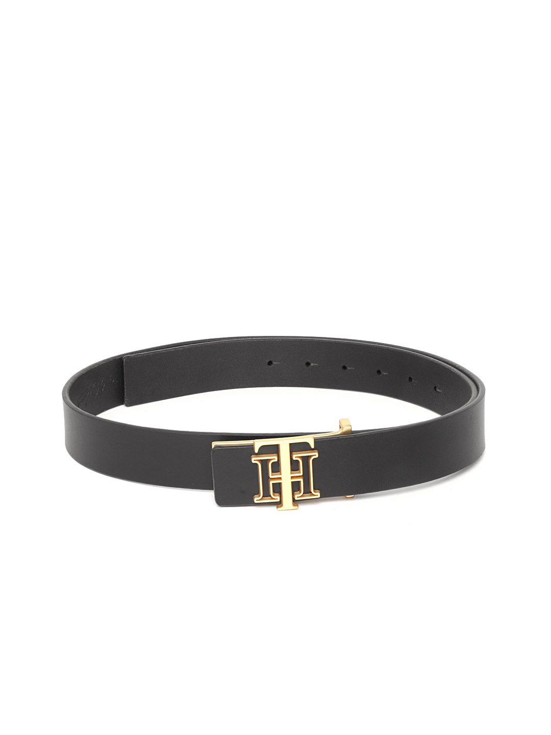 

Tommy Hilfiger Men Black Leather Belt