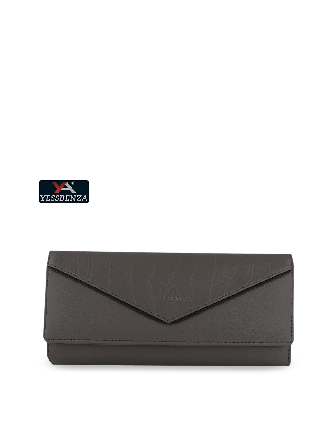 

YESSBENZA Women Grey Envelope Clutches