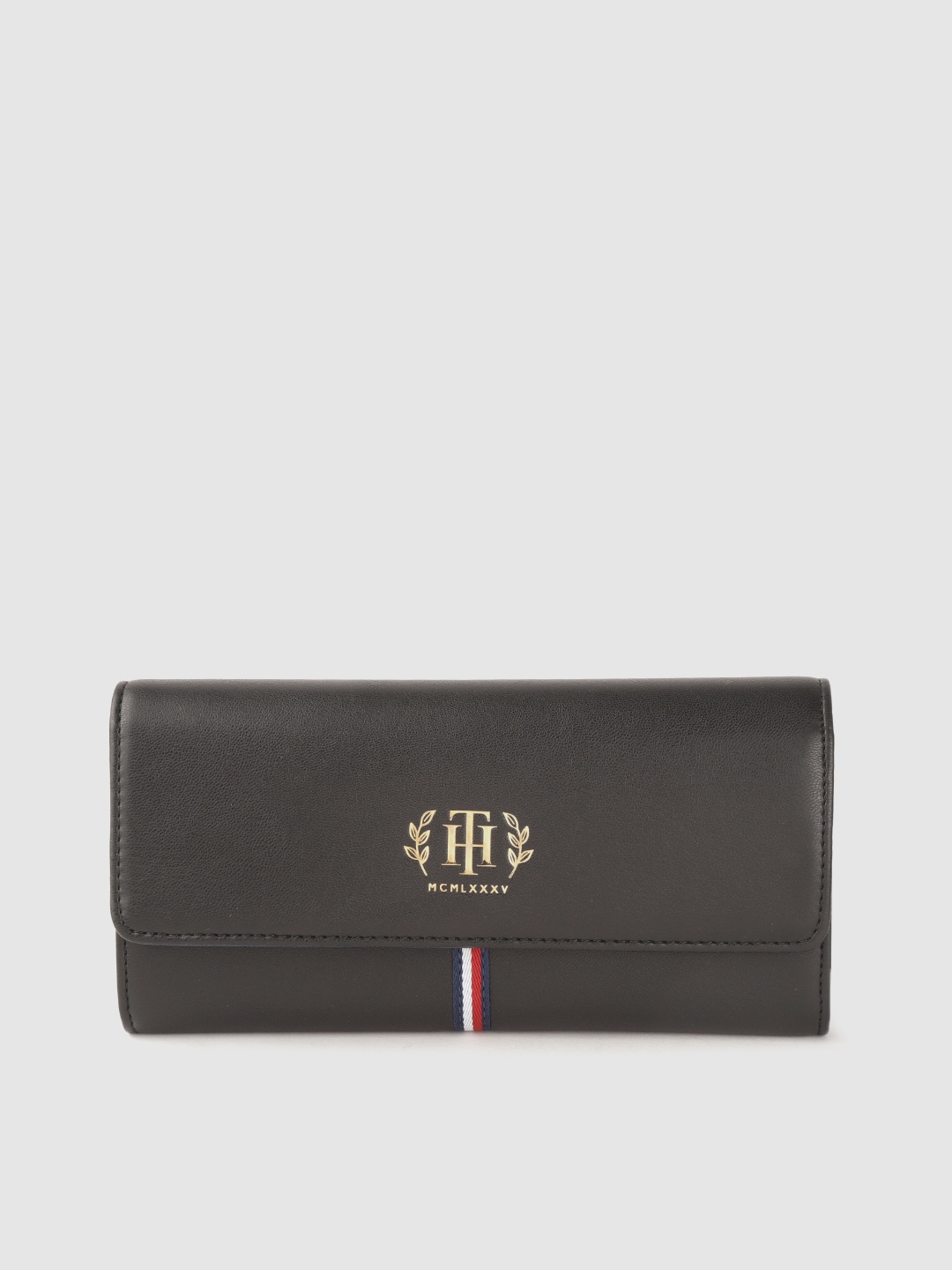 

Tommy Hilfiger Women Black PU Envelope