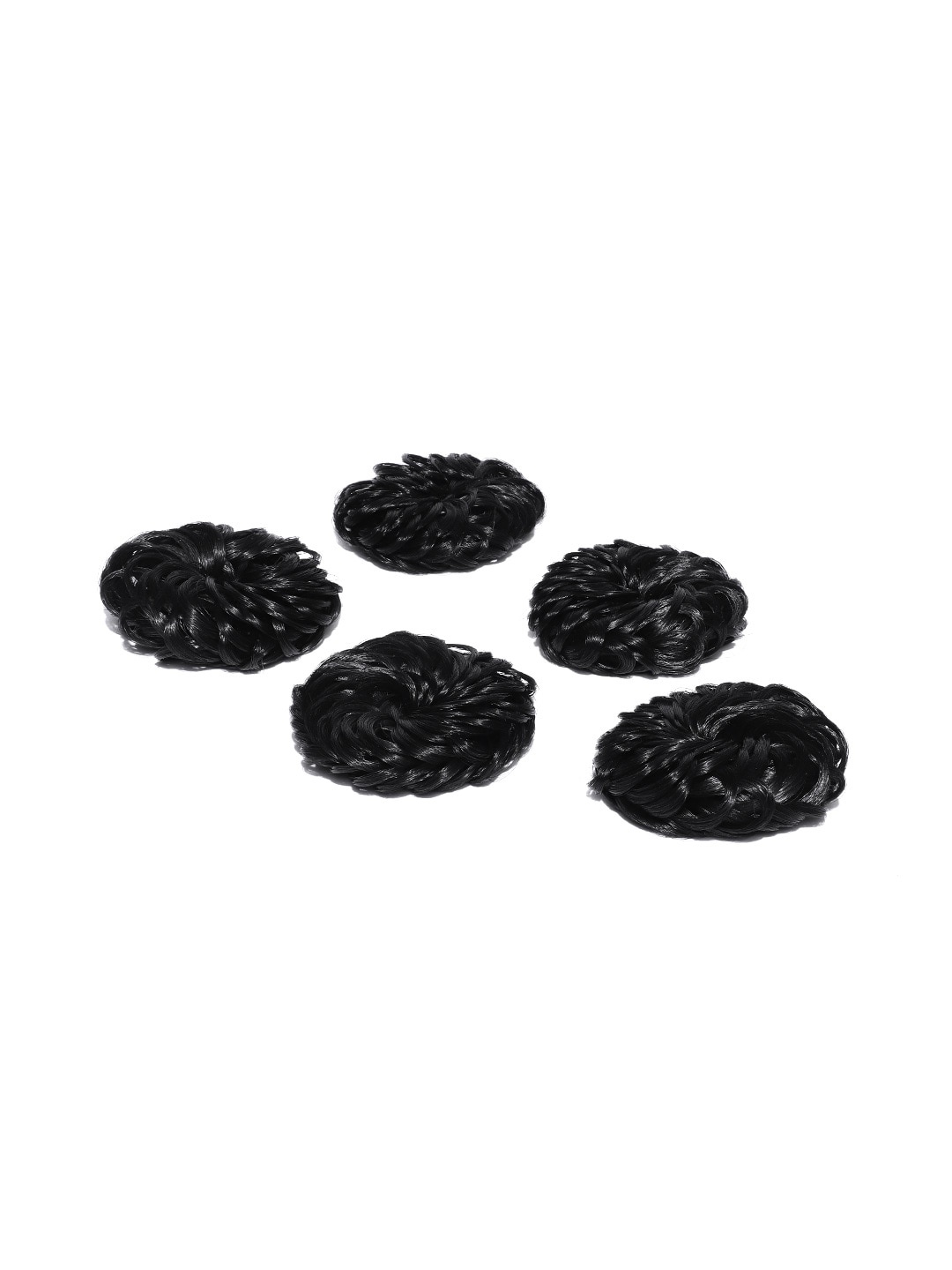 

CHRONEX Women Black Set Of 5 Hair Accessory Set