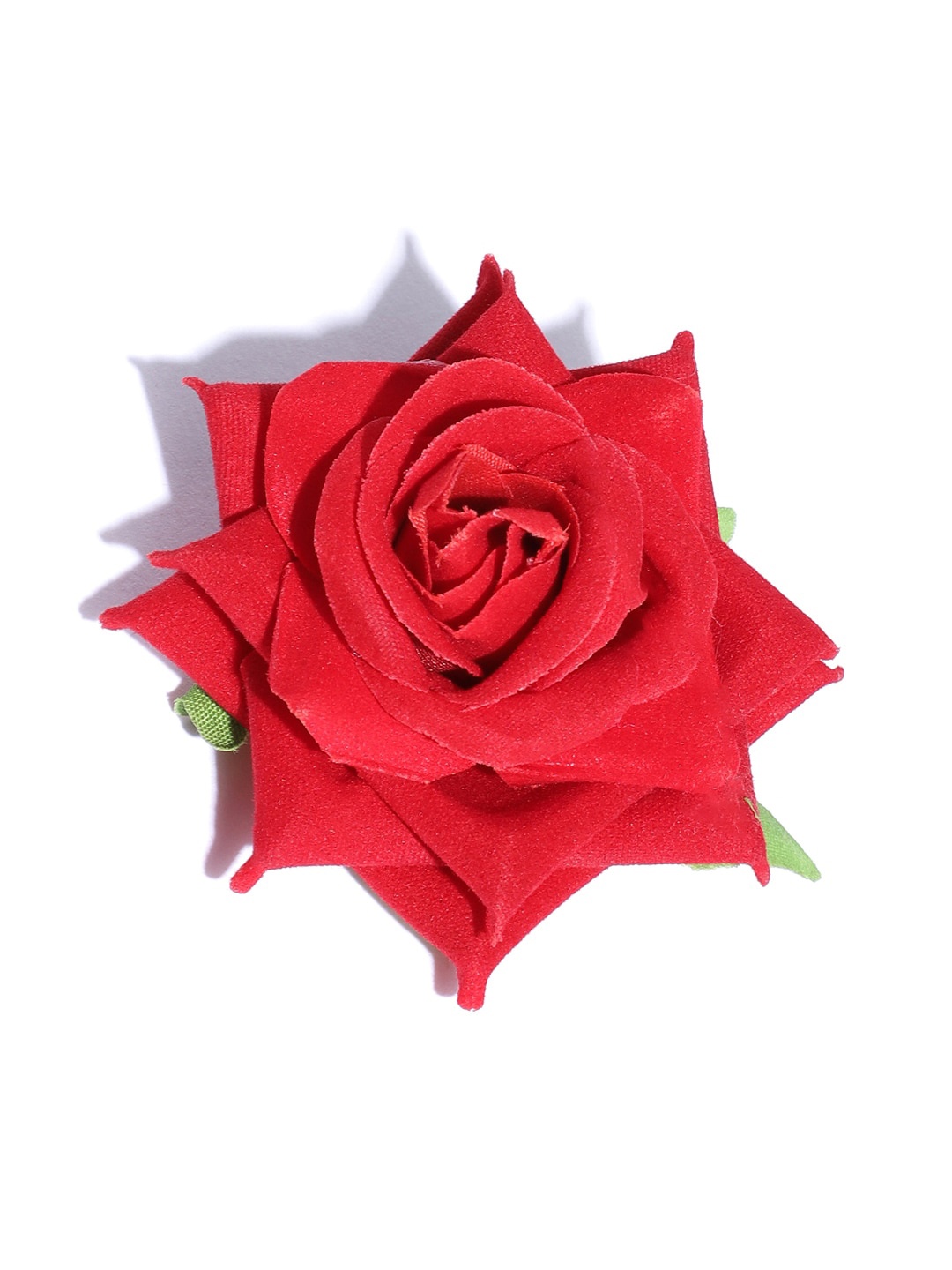 

CHRONEX Kids Rose Flower and Pin Brooch For Girls Hair Clip, Black