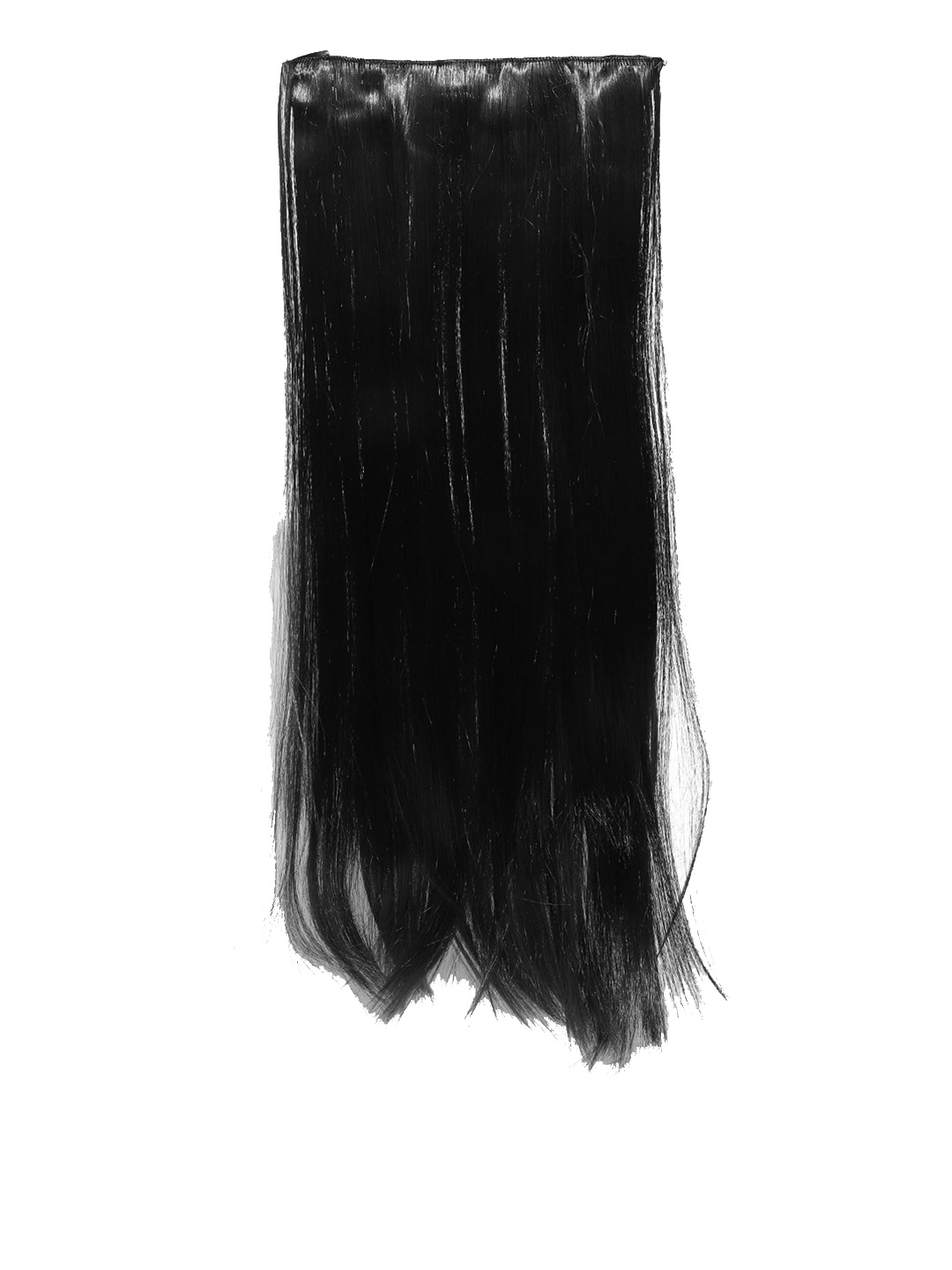 

CHRONEX 5 Clip Based Long Straight Hair Extension-Hair Wig, Brown