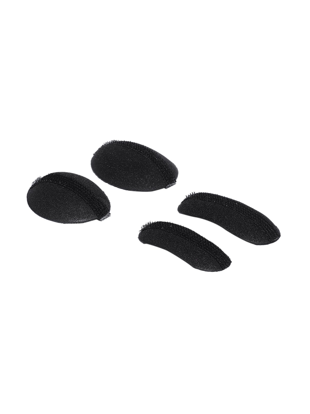 

CHRONEX Women Black Set of 4 Puff Bun Hair Accessory Set