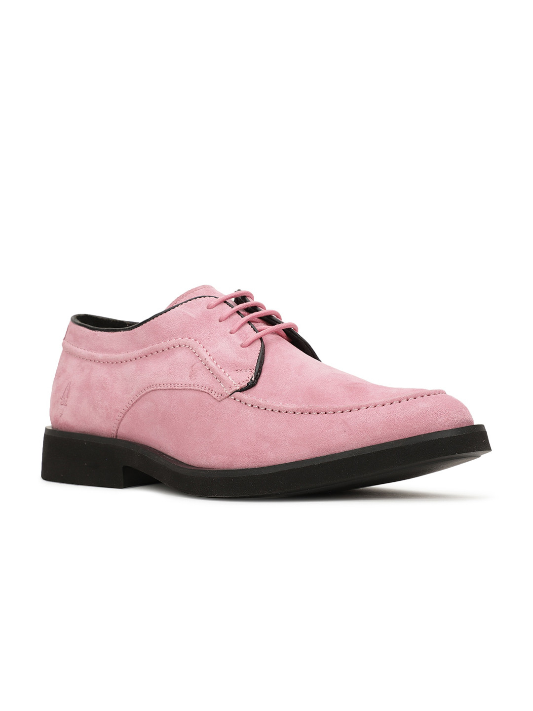 

Hush Puppies Men Pink Elvis Hawaain Sunset Leather Derbys