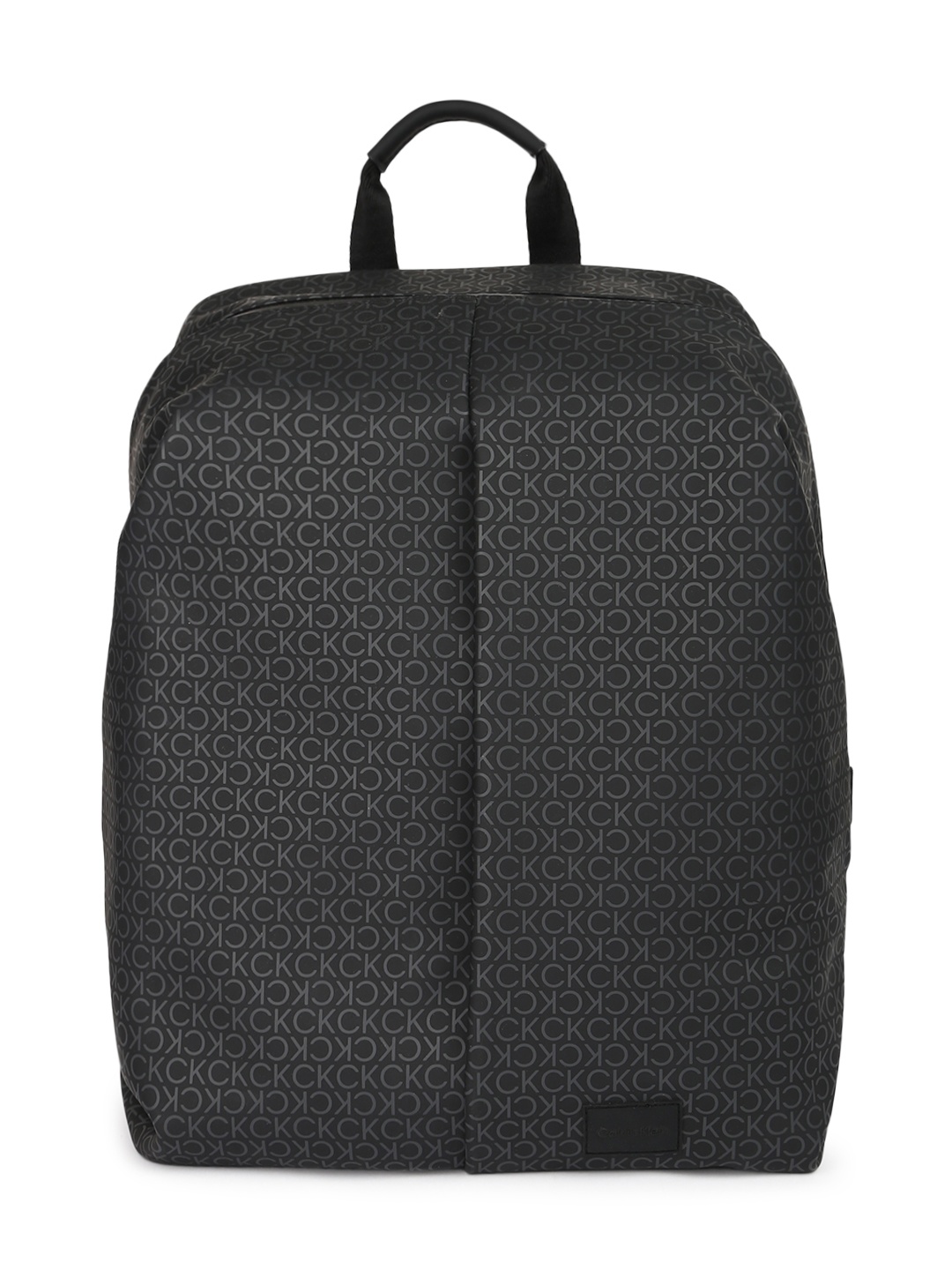 

Calvin Klein Jeans Men Black Brand Logo Printed Backpack