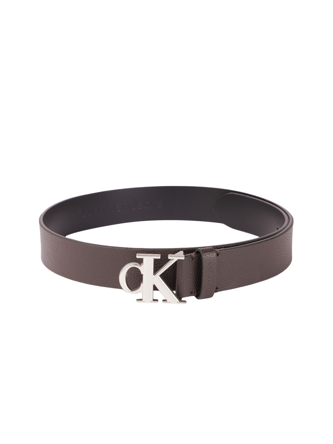 

Calvin Klein Jeans Men Brown Leather Belt