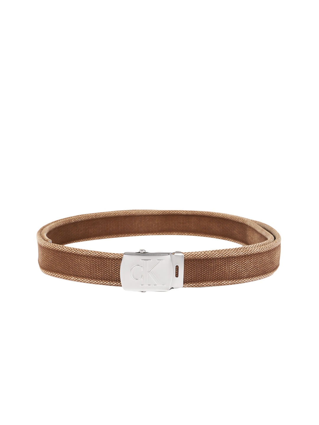 

Calvin Klein Jeans Men Brown Textured Belt