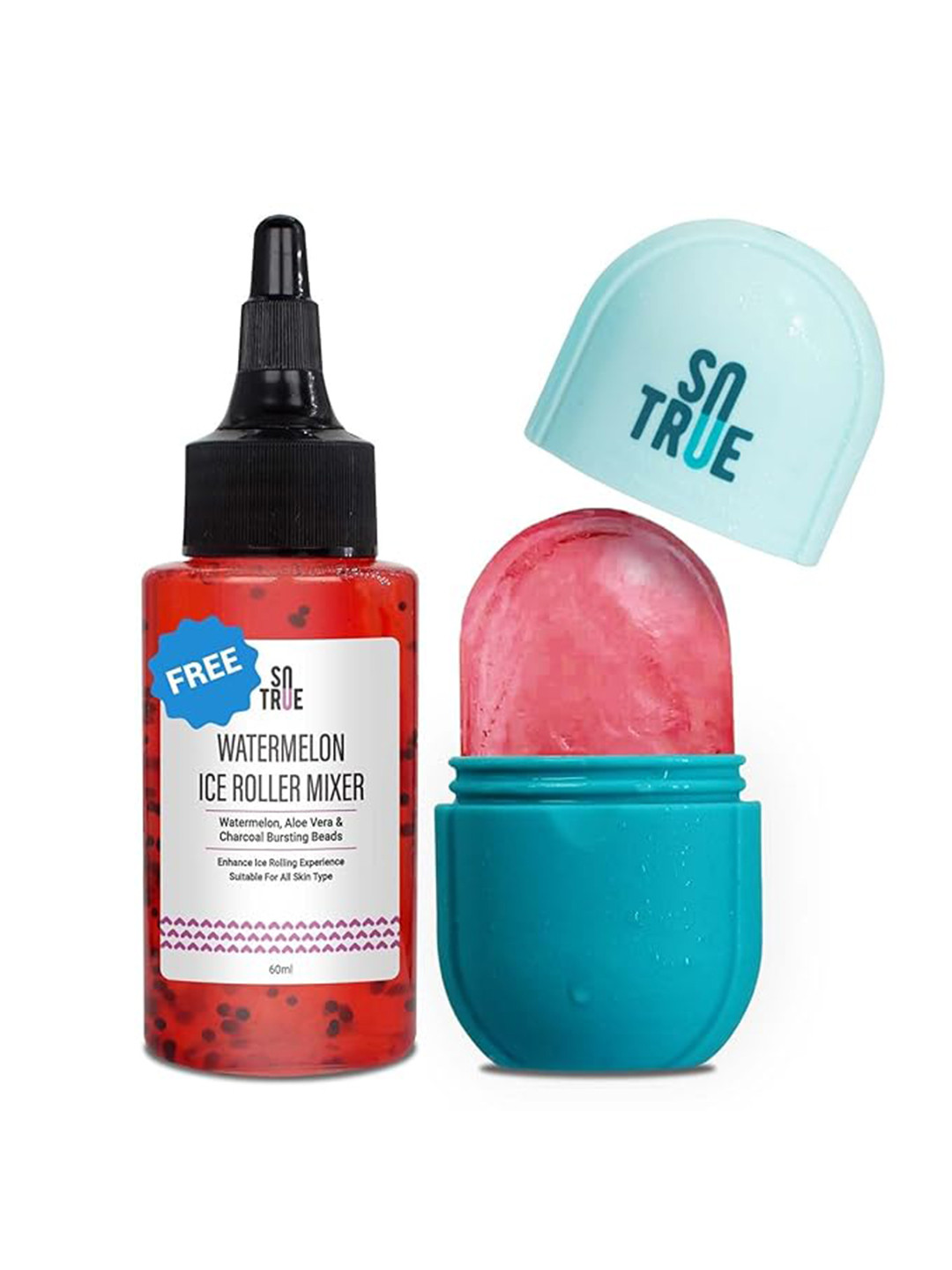 

SOTRUE Ice Roller For Face -Neck And Body-For Puffy Eyes-Acne-Pimple, Blue