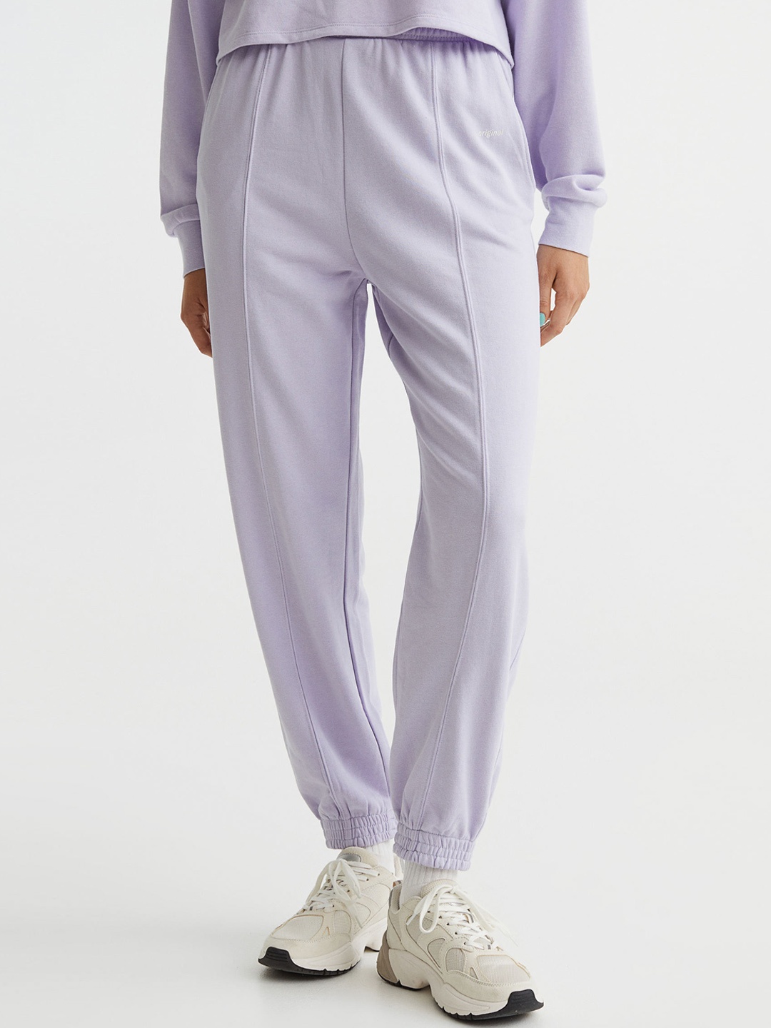 

H&M Women Purple Oversized Joggers