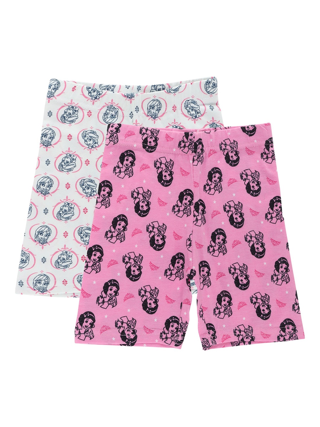 Bodycare Kids Girls Assorted Set Of 2 Printed Shorts