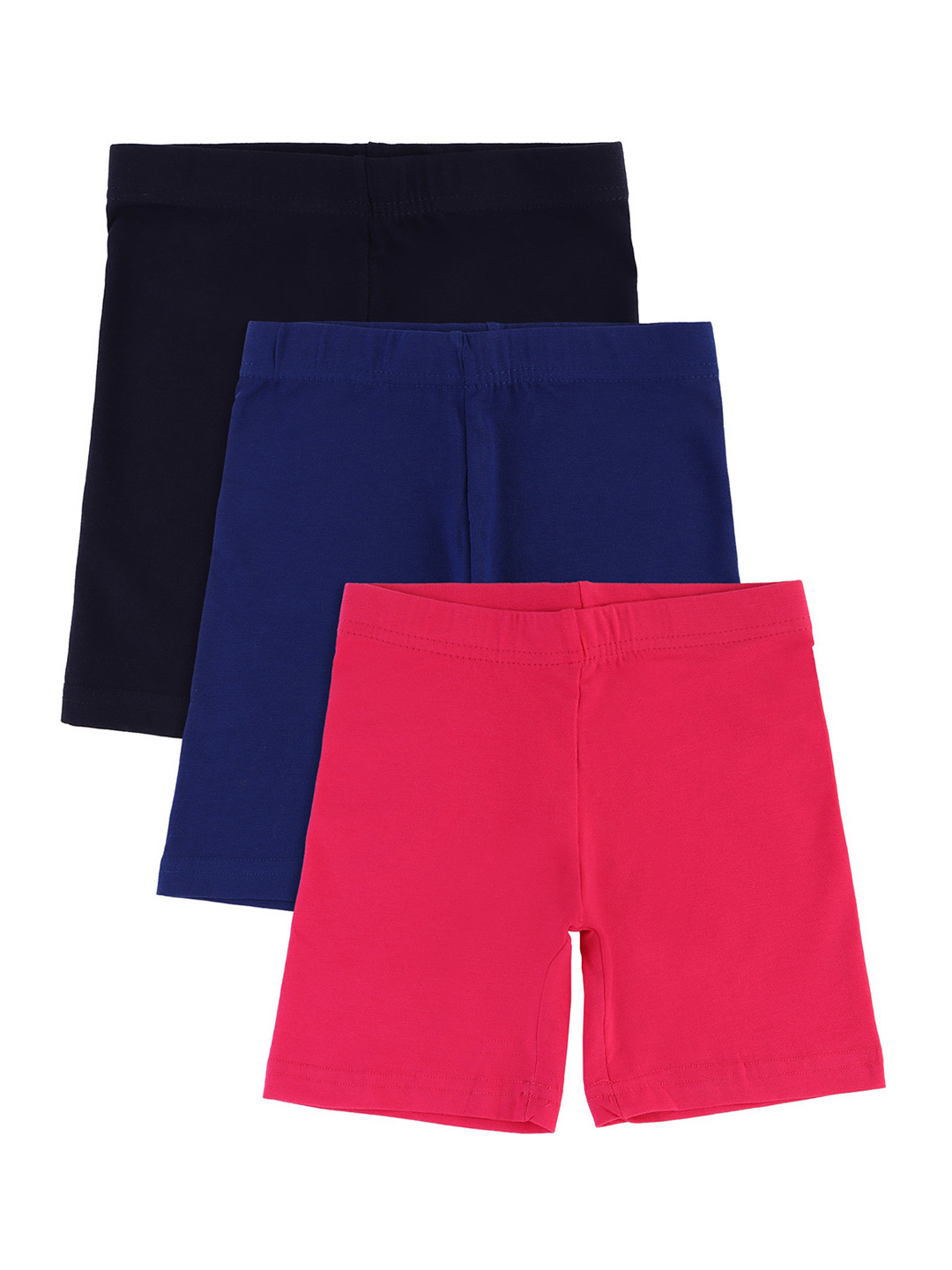 

Bodycare Kids Girls Pack Of 3-Red Shorts