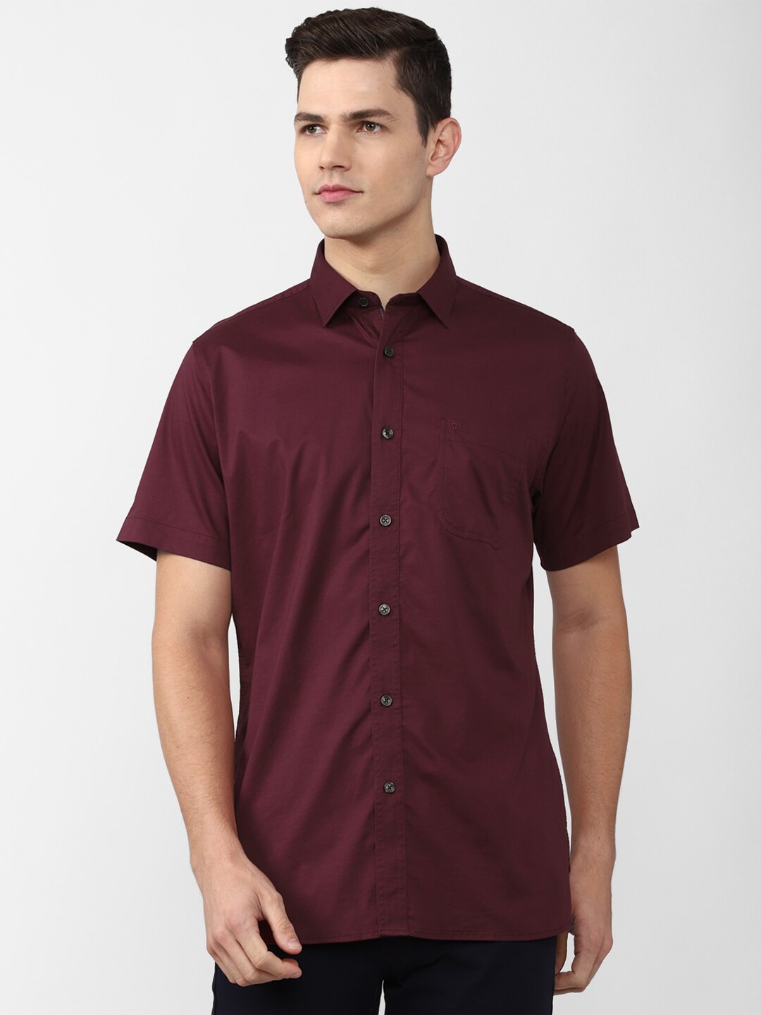 

Van Heusen Sport Men Maroon Slim Fit Casual Shirt