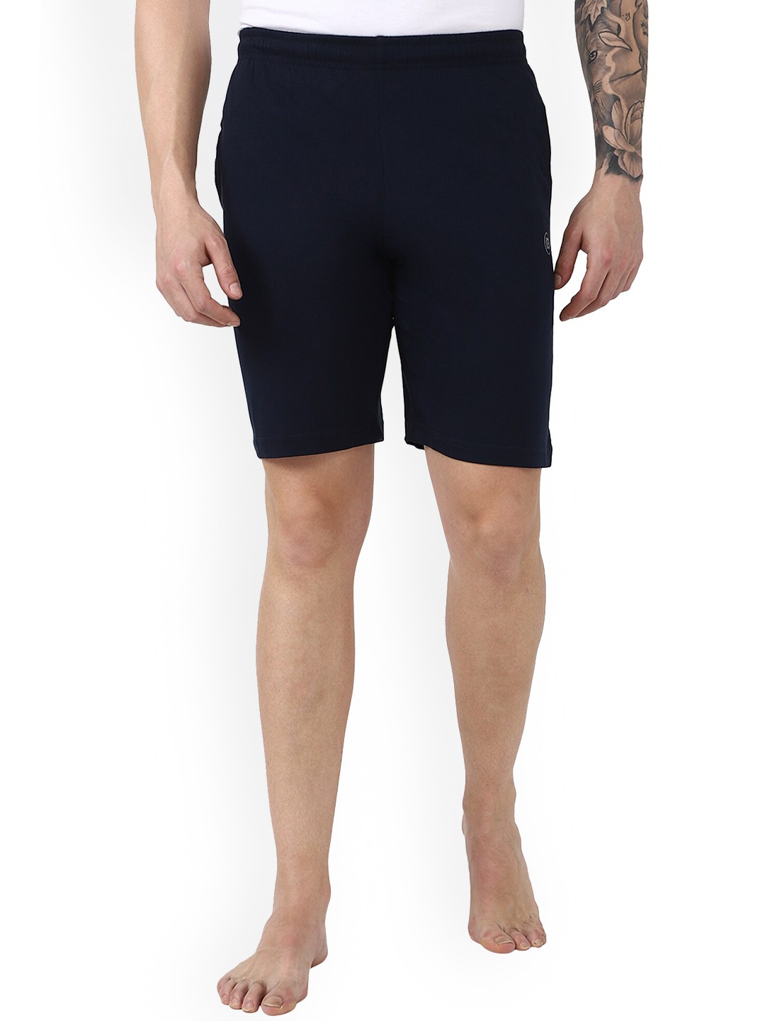 

DYCA Men Navy Blue Shorts