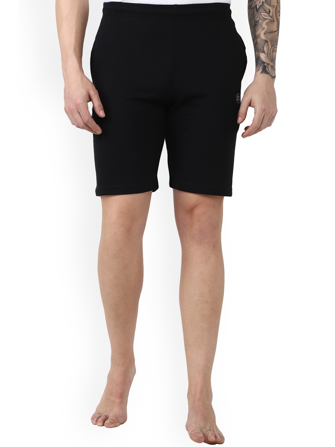 

DYCA Men Black Shorts