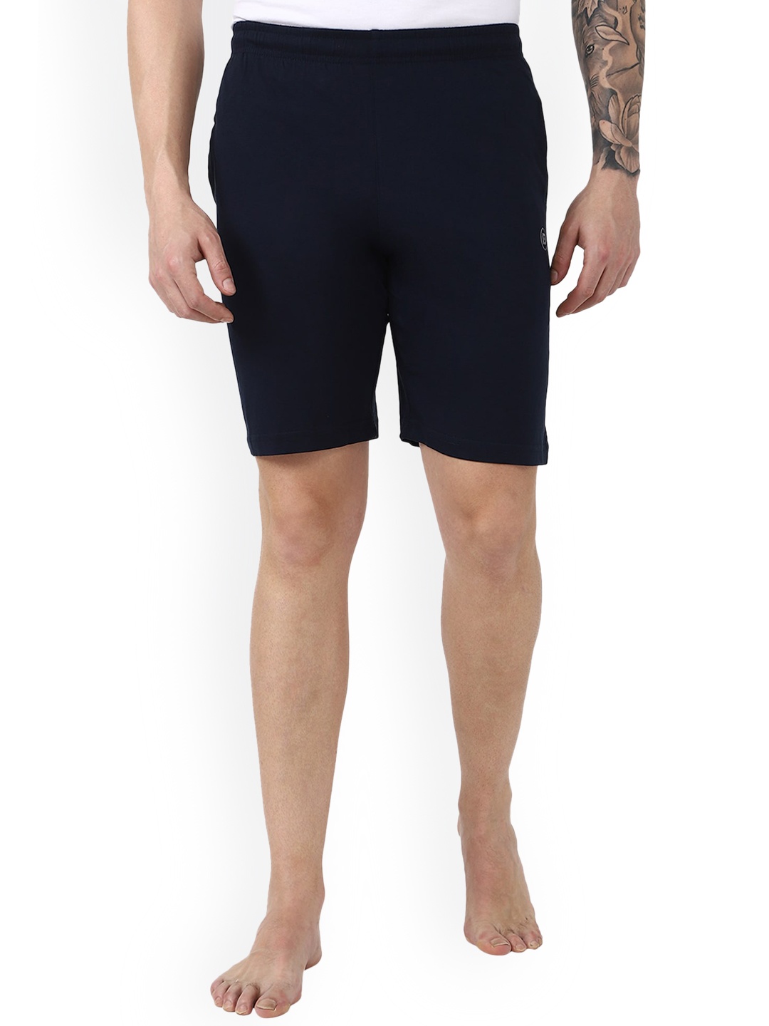 

DYCA Men Navy Blue Shorts