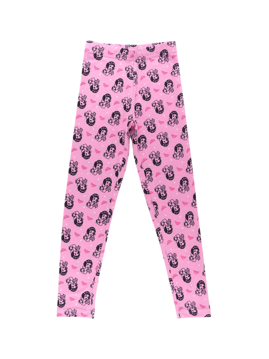 

Bodycare Kids Girls Pink Printed Ankle Length Legging