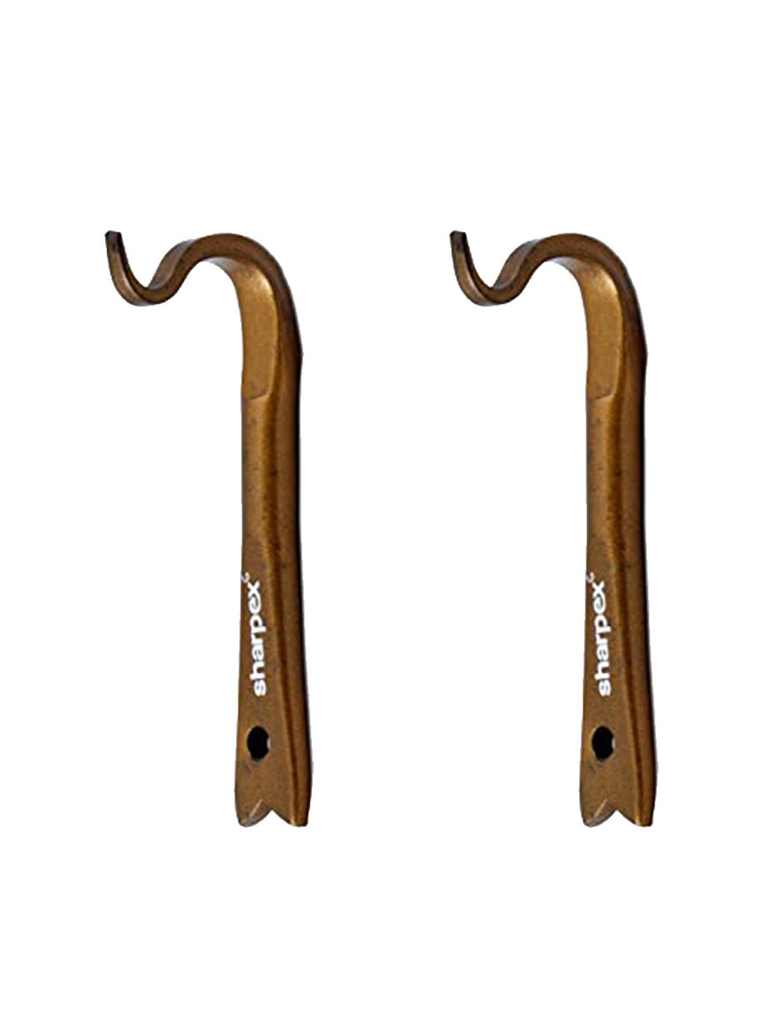 

Sharpex Set Of 2 Solid Plant Hanger Brackets, Gold