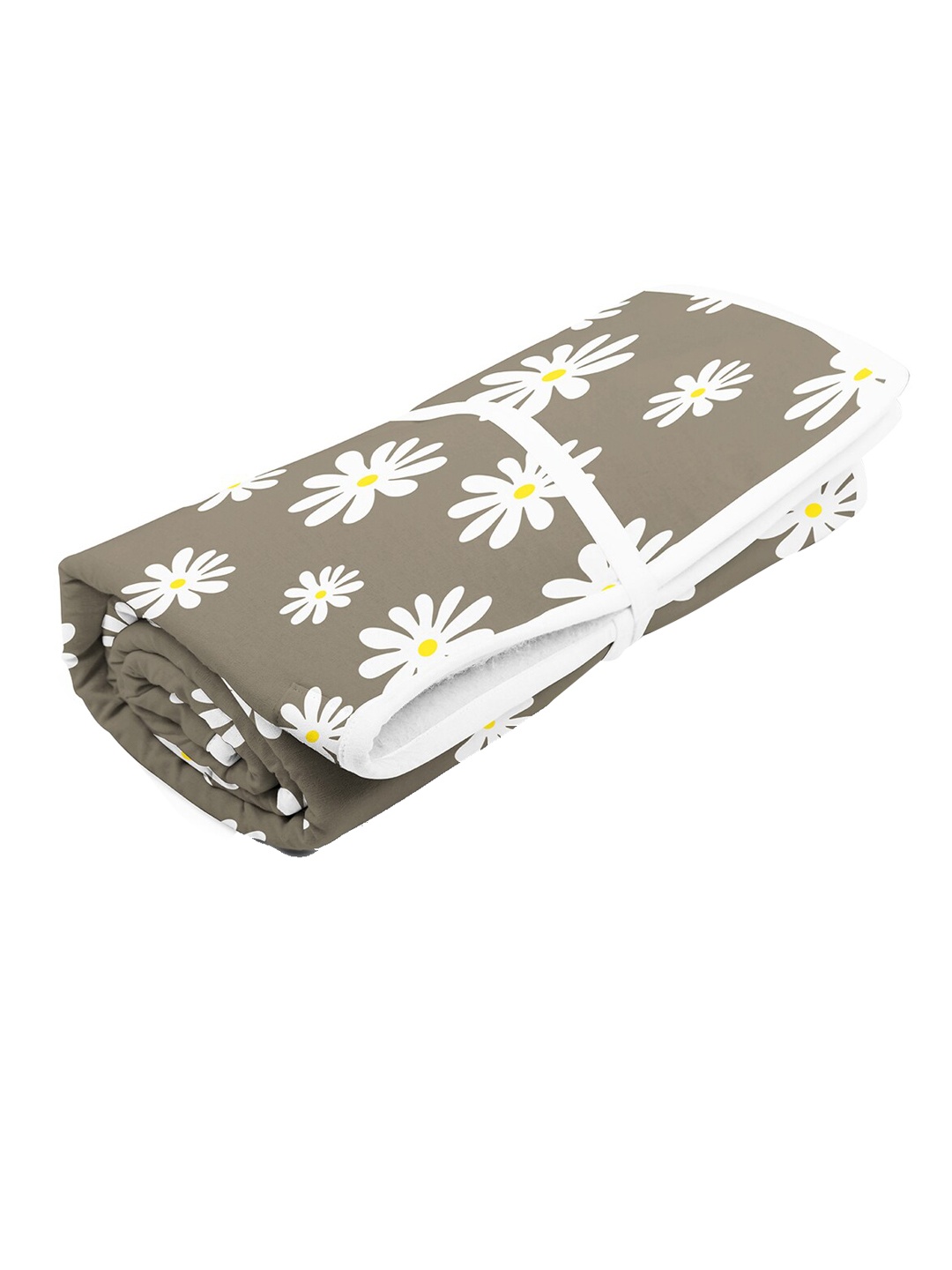 

Encasa Homes Grey Printed Cotton Ironing Mat